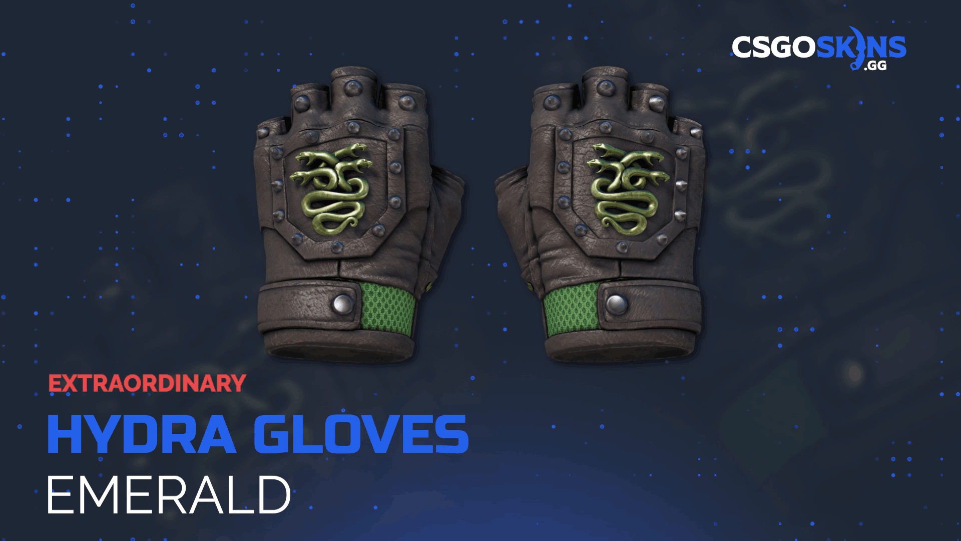 ★ Hydra Gloves | Emerald Gameplay Showcase