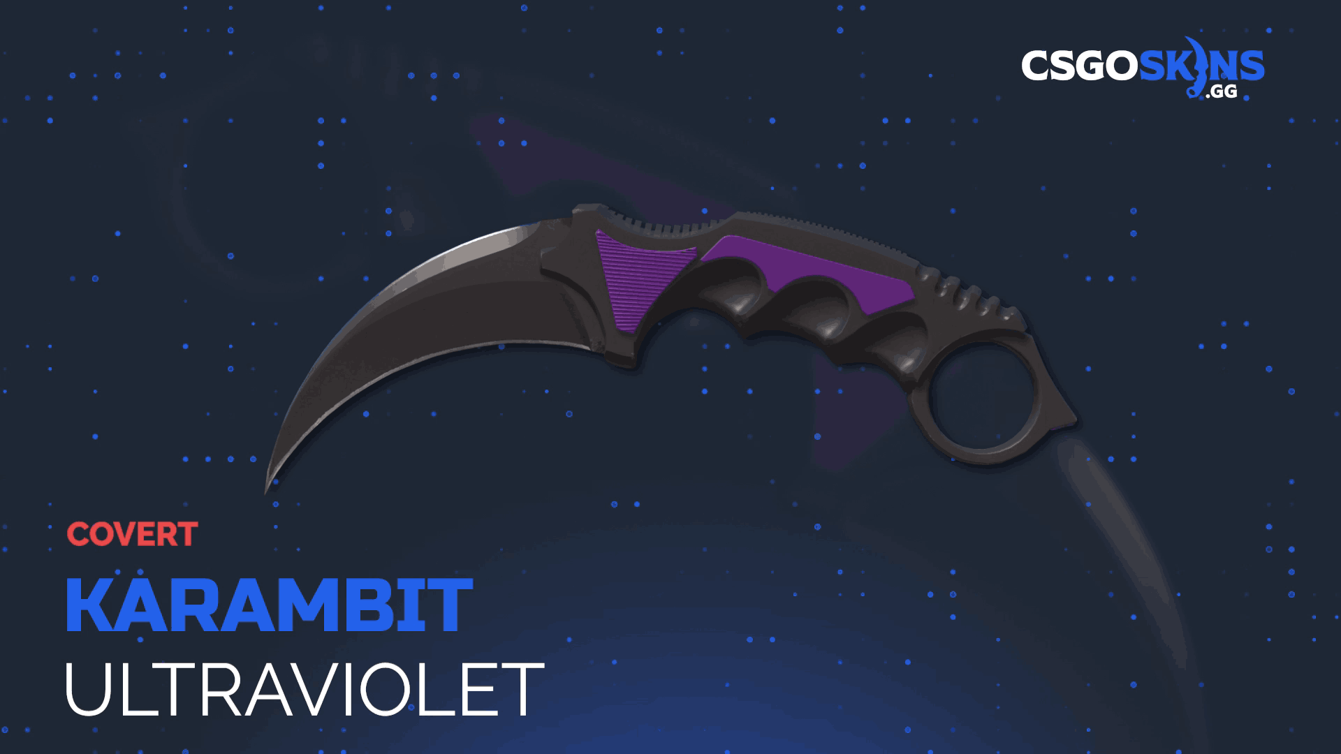 ★ Karambit | Ultraviolet Gameplay Showcase