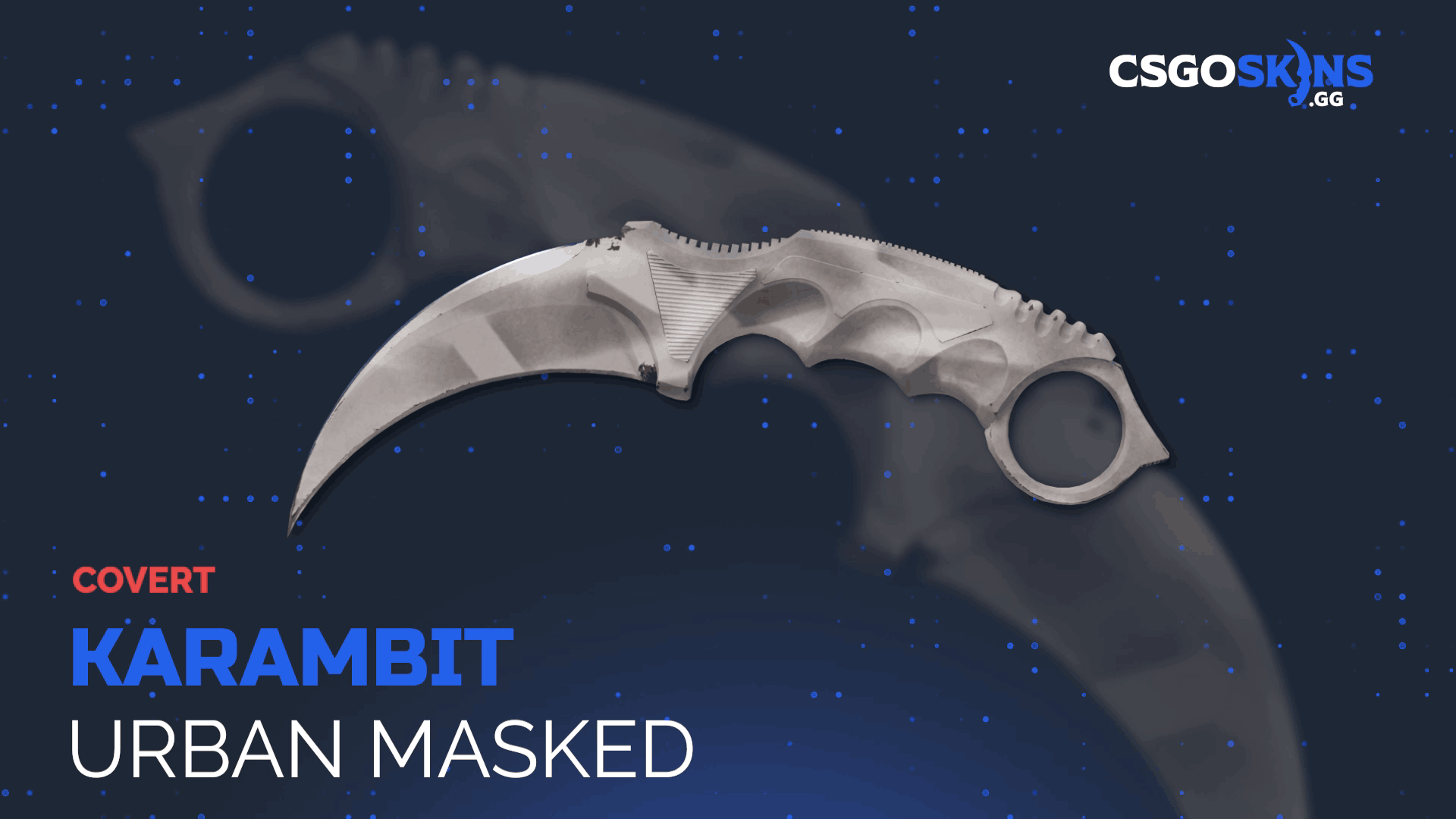 ★ Karambit | Urban Masked Gameplay Showcase