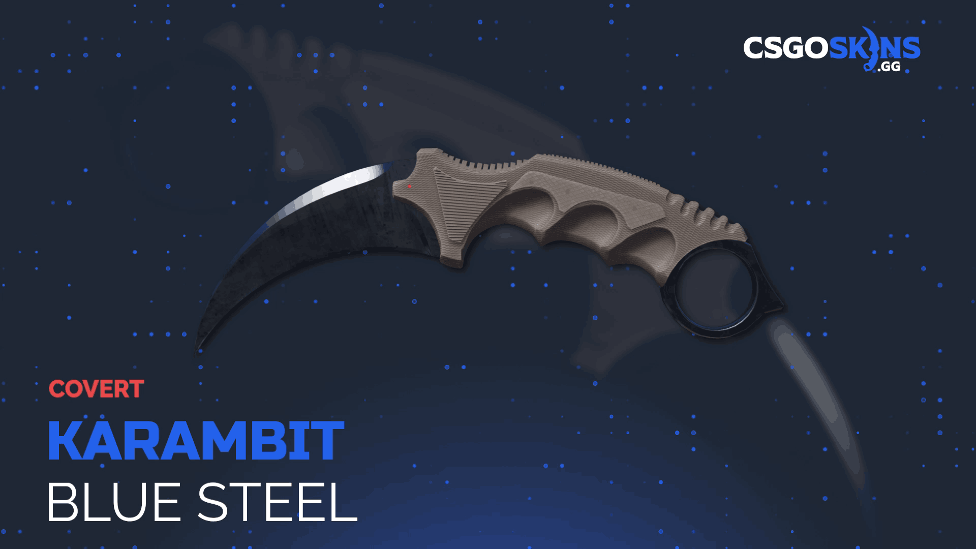 ★ Karambit | Blue Steel Gameplay Showcase
