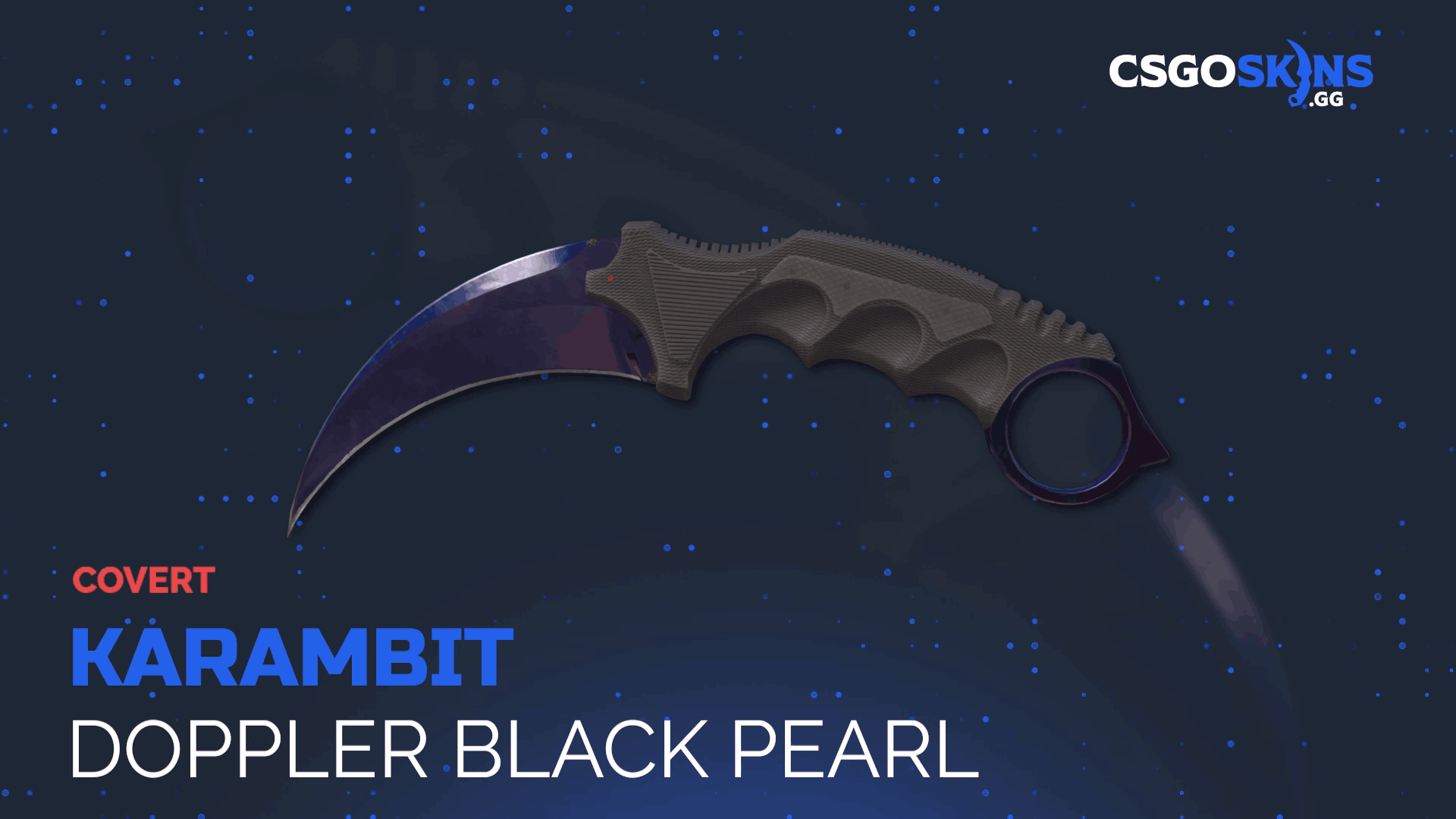 ★ Karambit | Doppler Black Pearl Gameplay Showcase