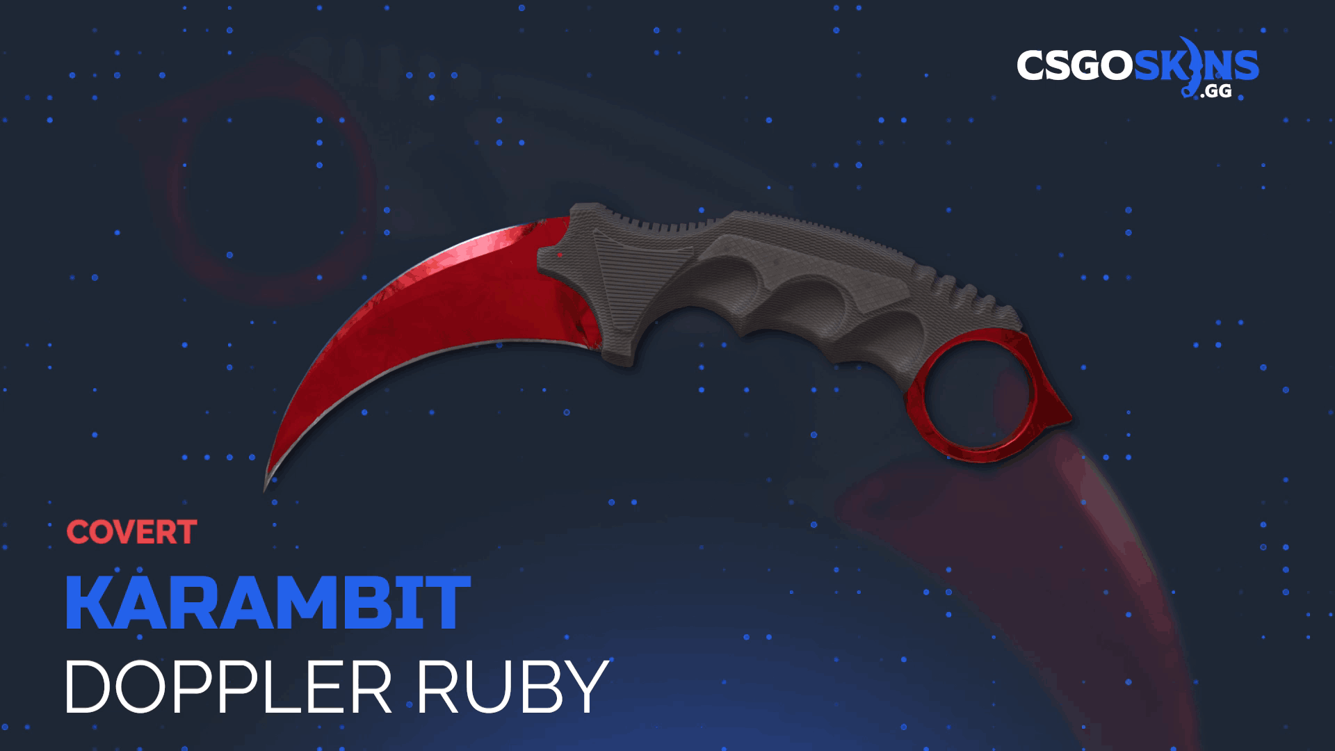 ★ Karambit | Doppler Ruby Gameplay Showcase