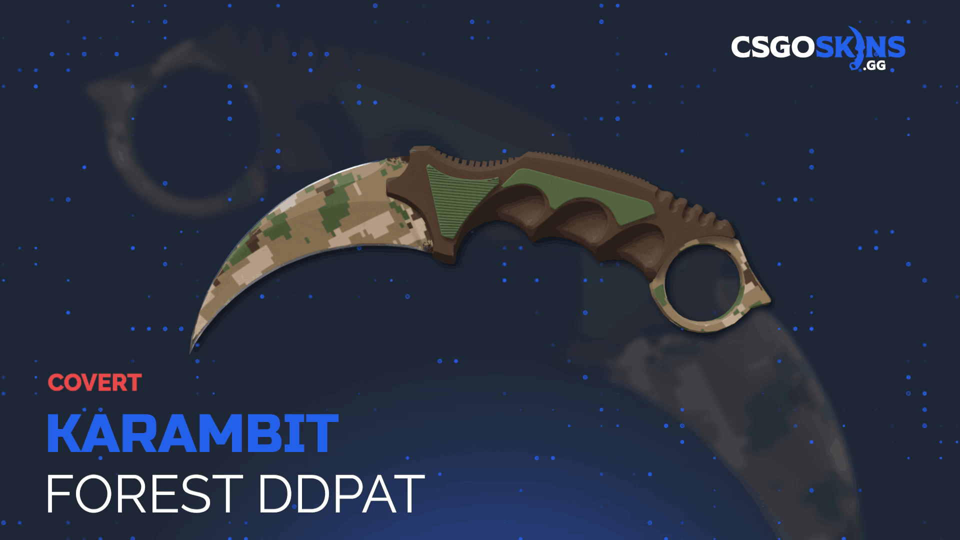 ★ Karambit | Forest DDPAT Gameplay Showcase