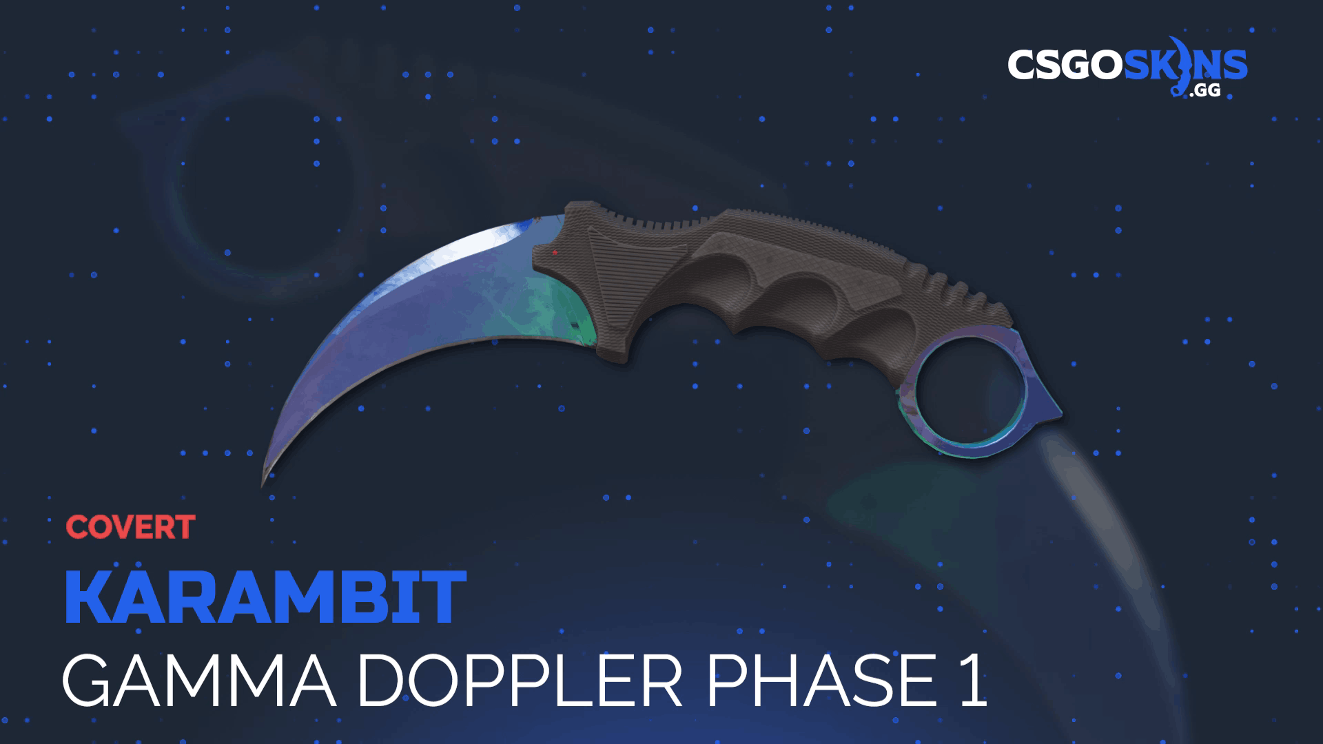 ★ Karambit | Gamma Doppler Phase 1 Gameplay Showcase