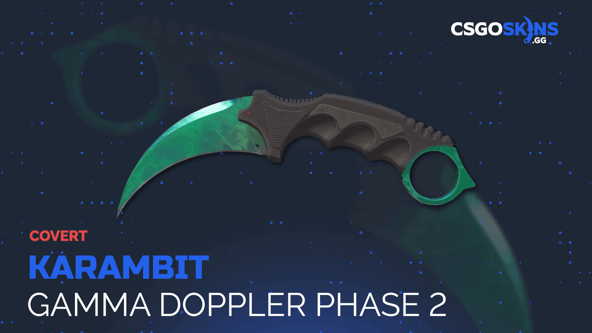 ★ Karambit | Gamma Doppler Phase 2 Gameplay Showcase