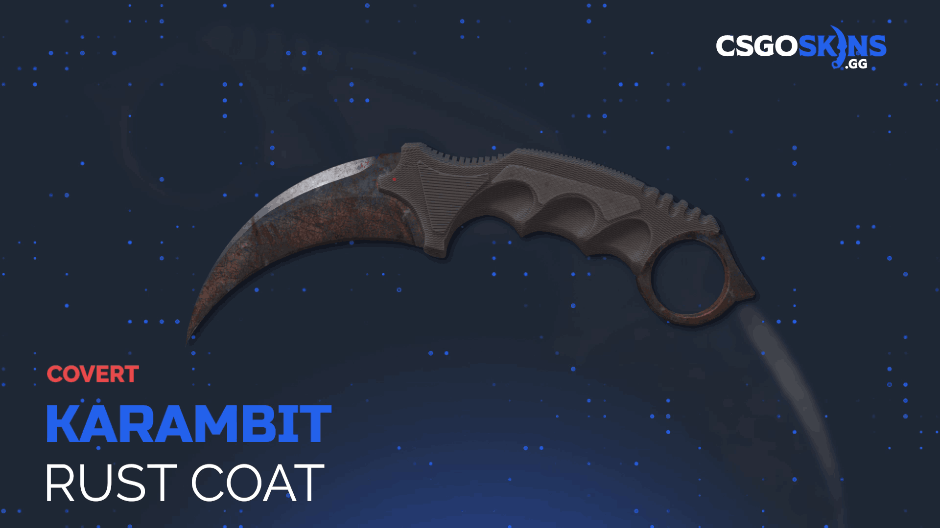 ★ Karambit | Rust Coat Gameplay Showcase