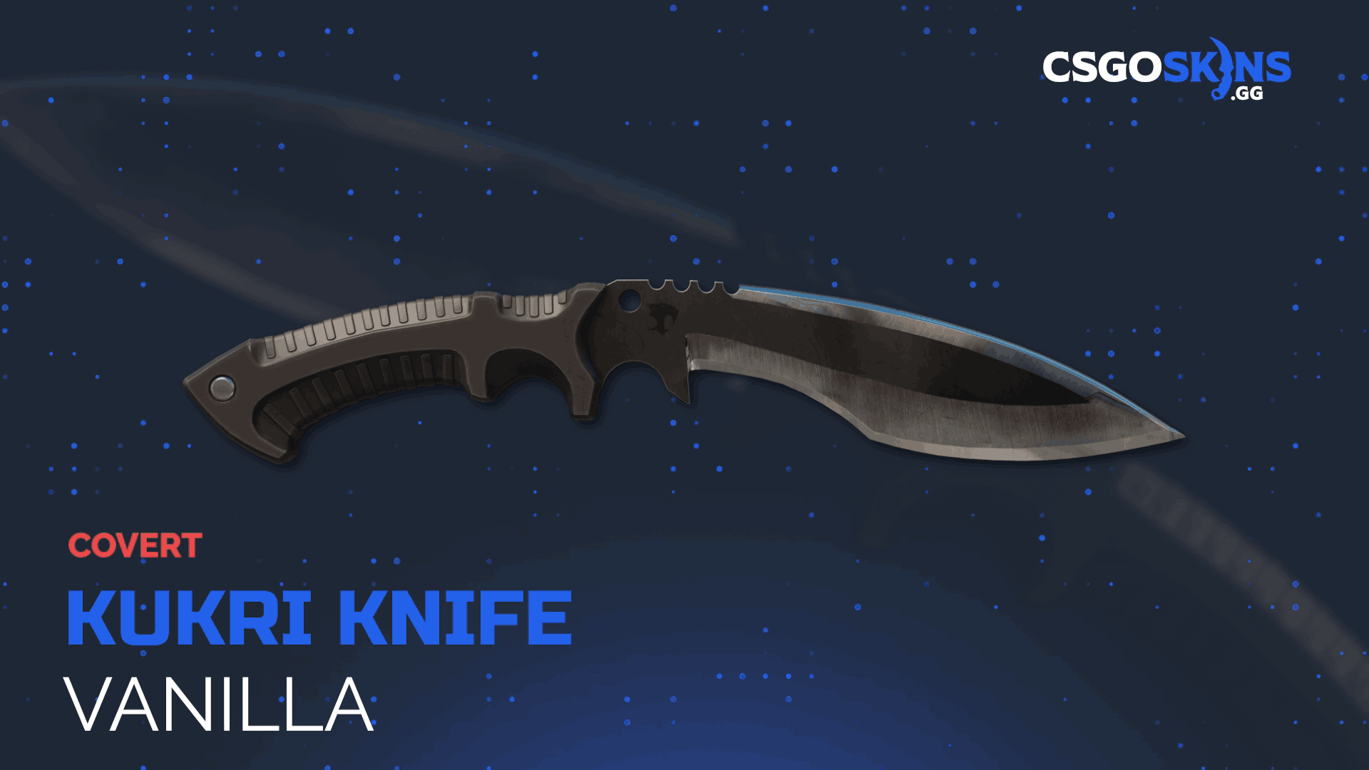 ★ Kukri Knife | Vanilla Gameplay Showcase