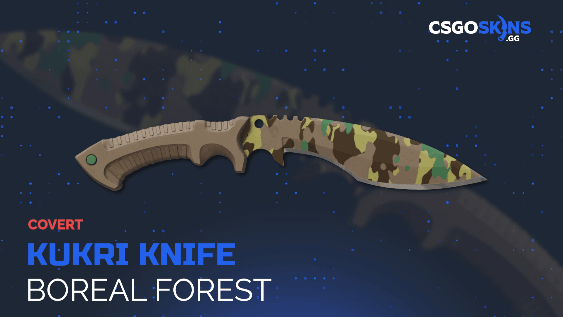 ★ Kukri Knife | Boreal Forest Gameplay Showcase