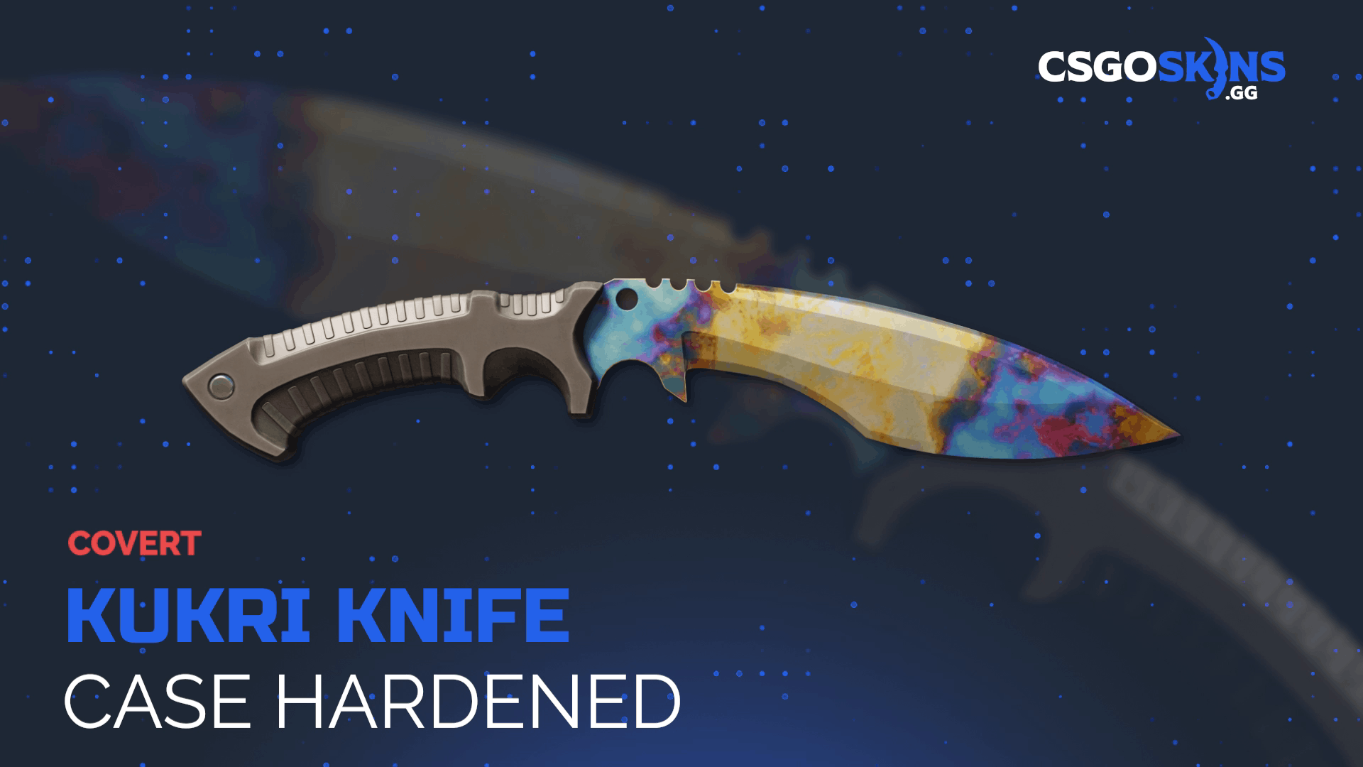 ★ Kukri Knife | Case Hardened Gameplay Showcase