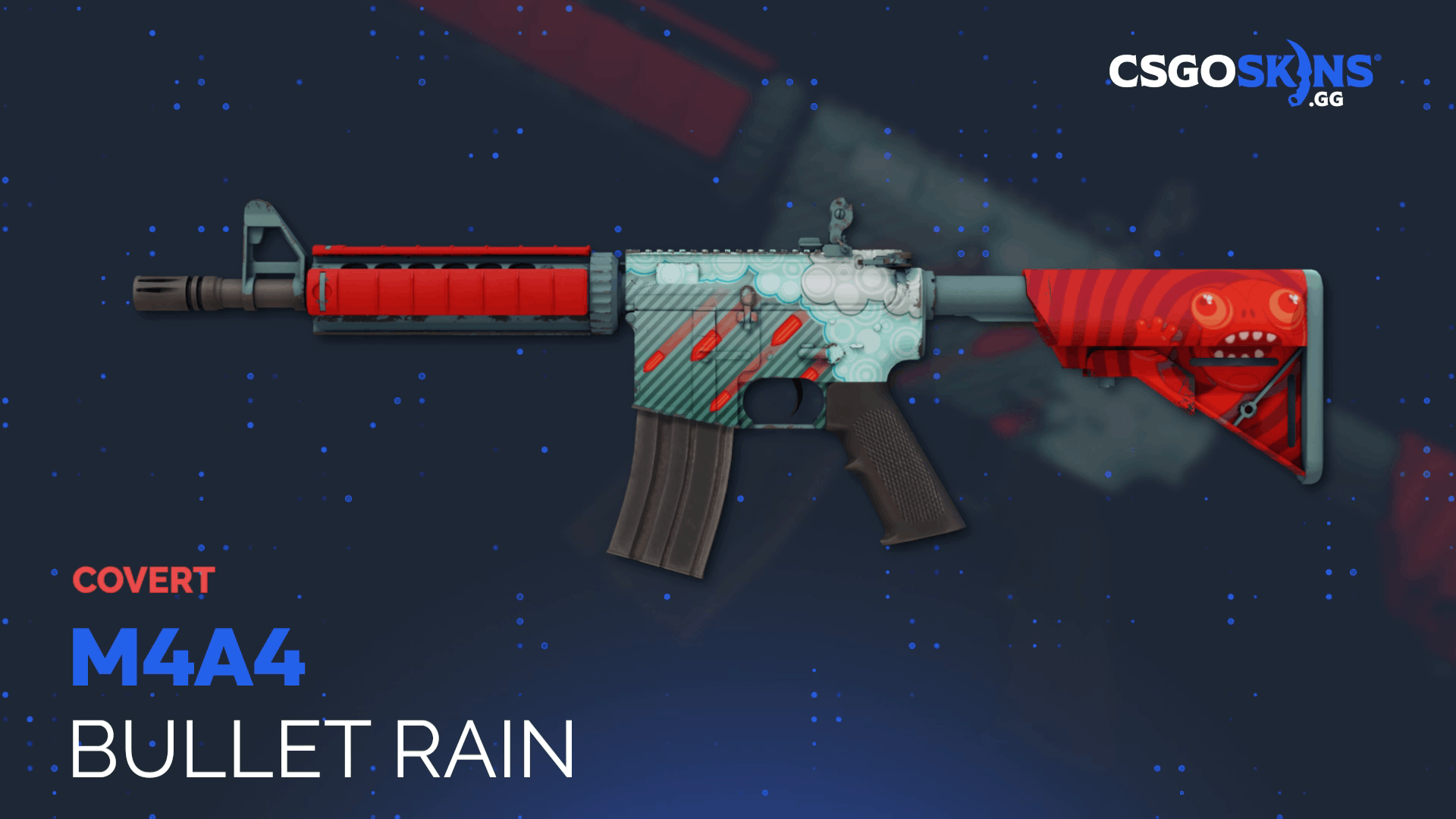 M4A4 | Bullet Rain Gameplay Showcase