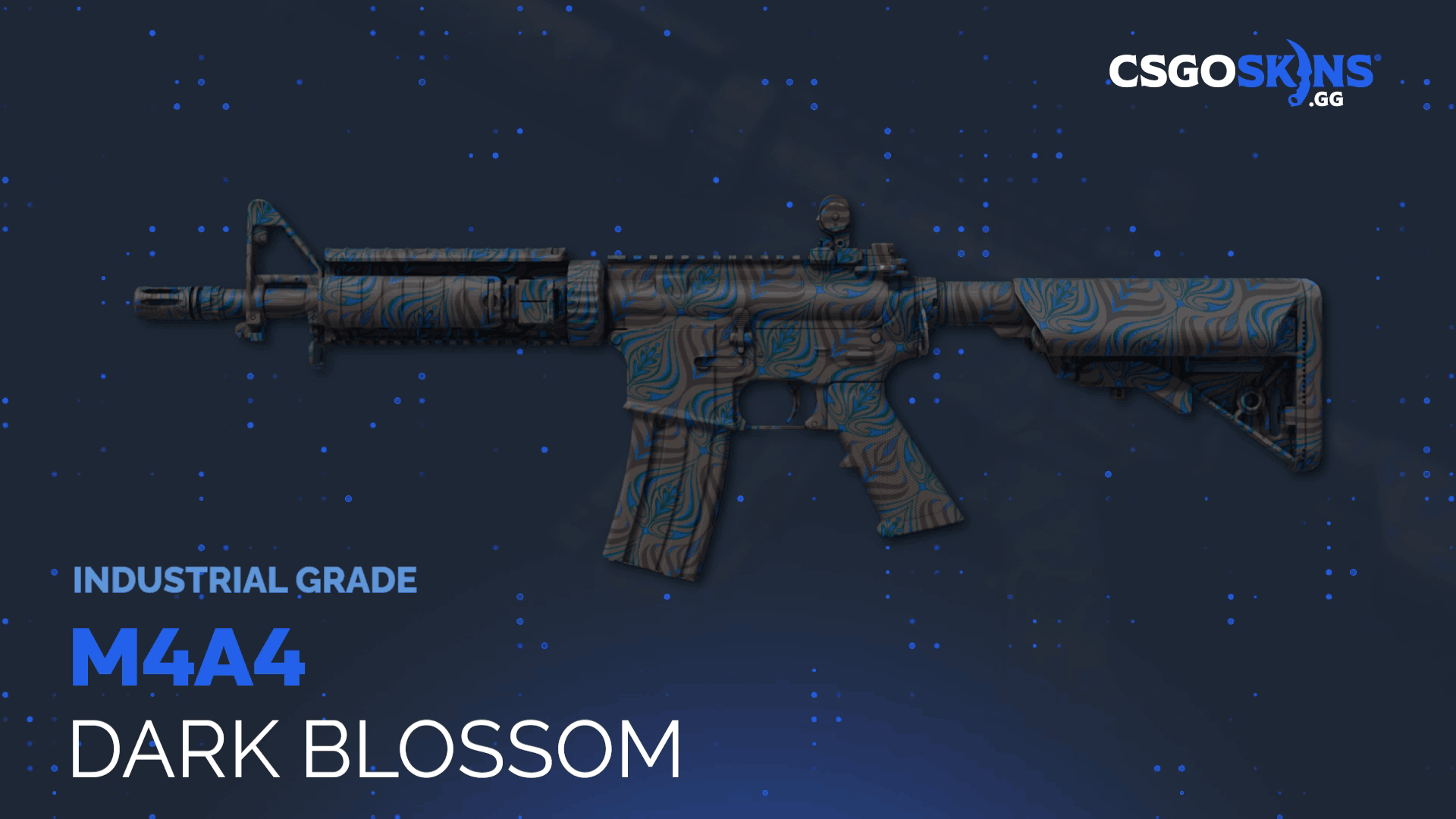 M4A4 | Dark Blossom Gameplay Showcase