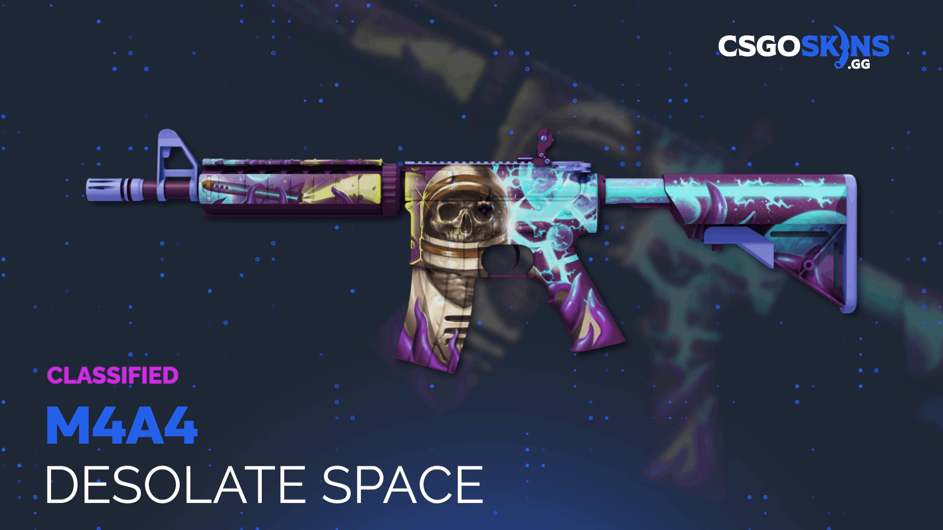 M4A4 | Desolate Space Gameplay Showcase