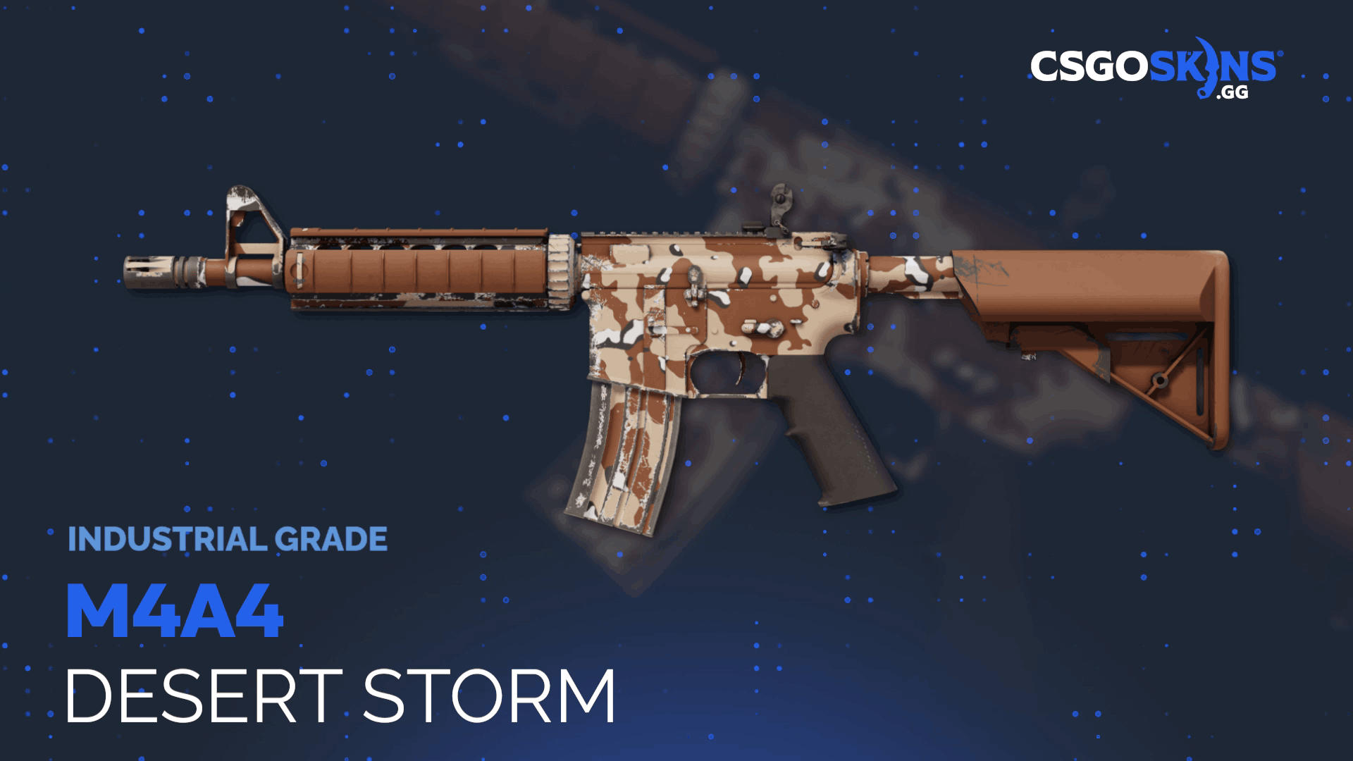 M4A4 | Desert Storm Gameplay Showcase
