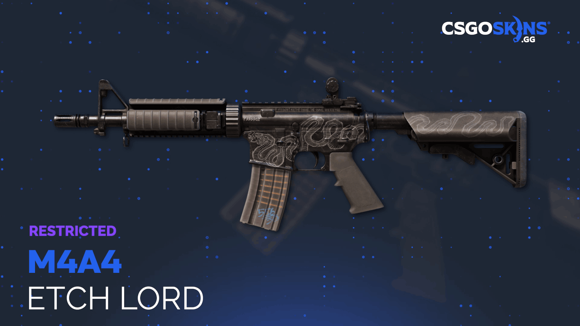 M4A4 | Etch Lord Gameplay Showcase