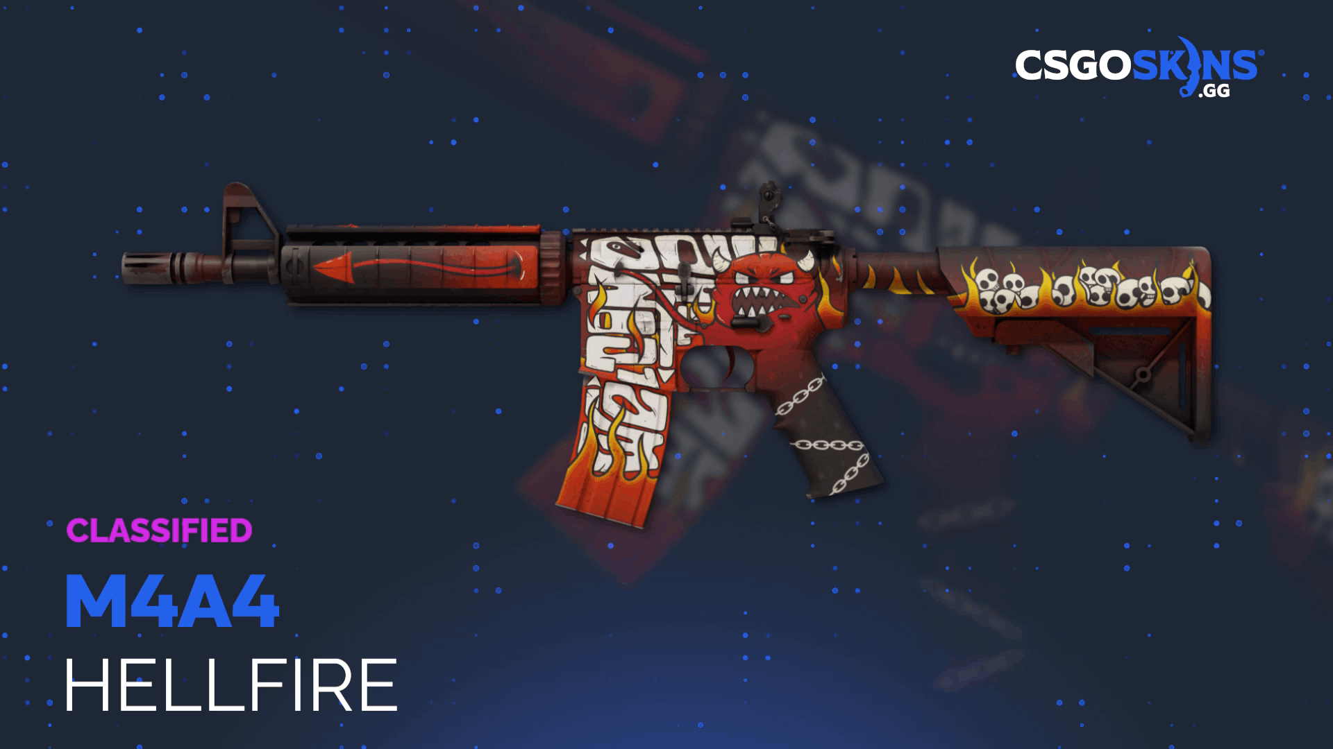 M4A4 | Hellfire Gameplay Showcase