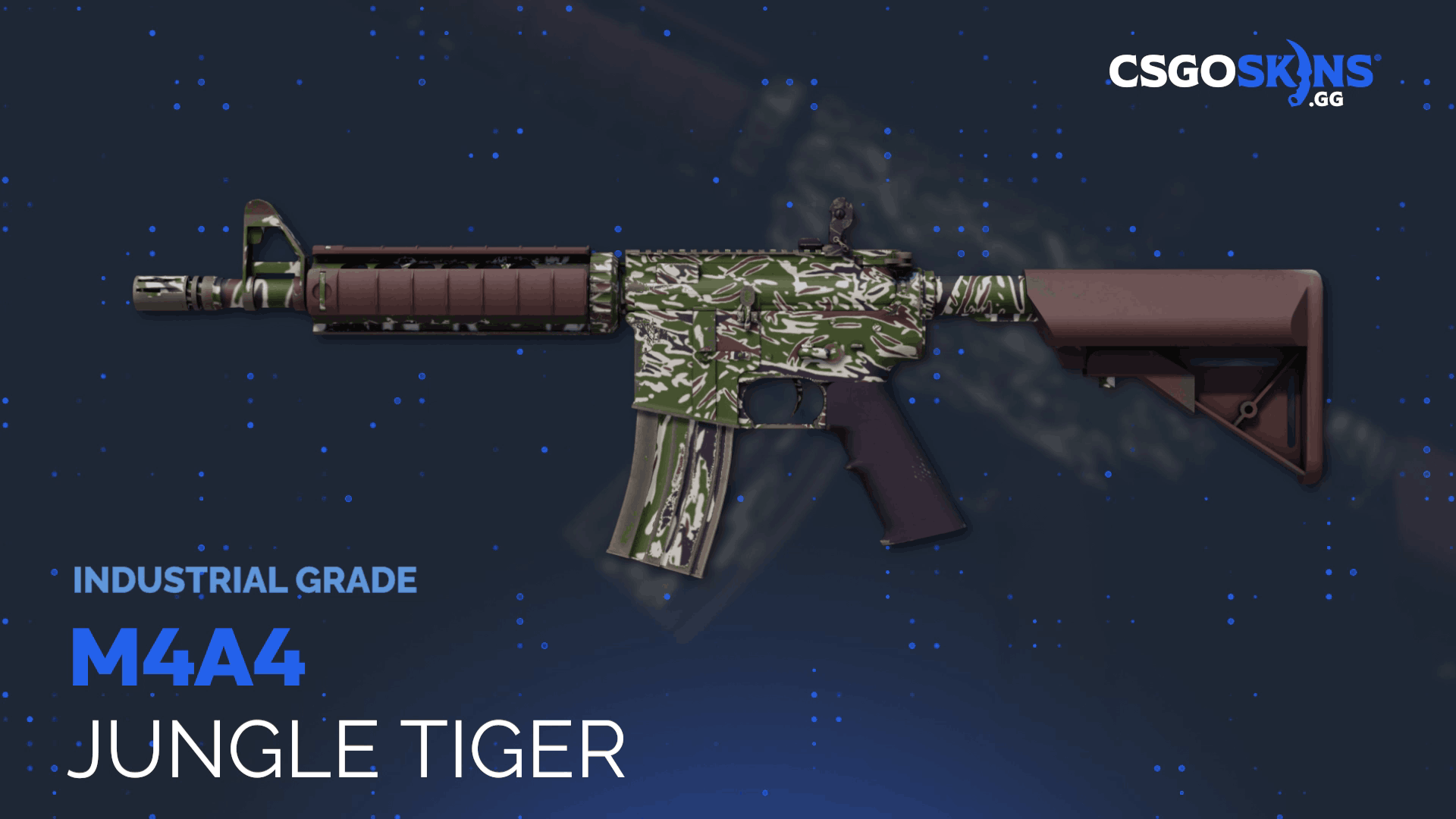 M4A4 | Jungle Tiger Gameplay Showcase