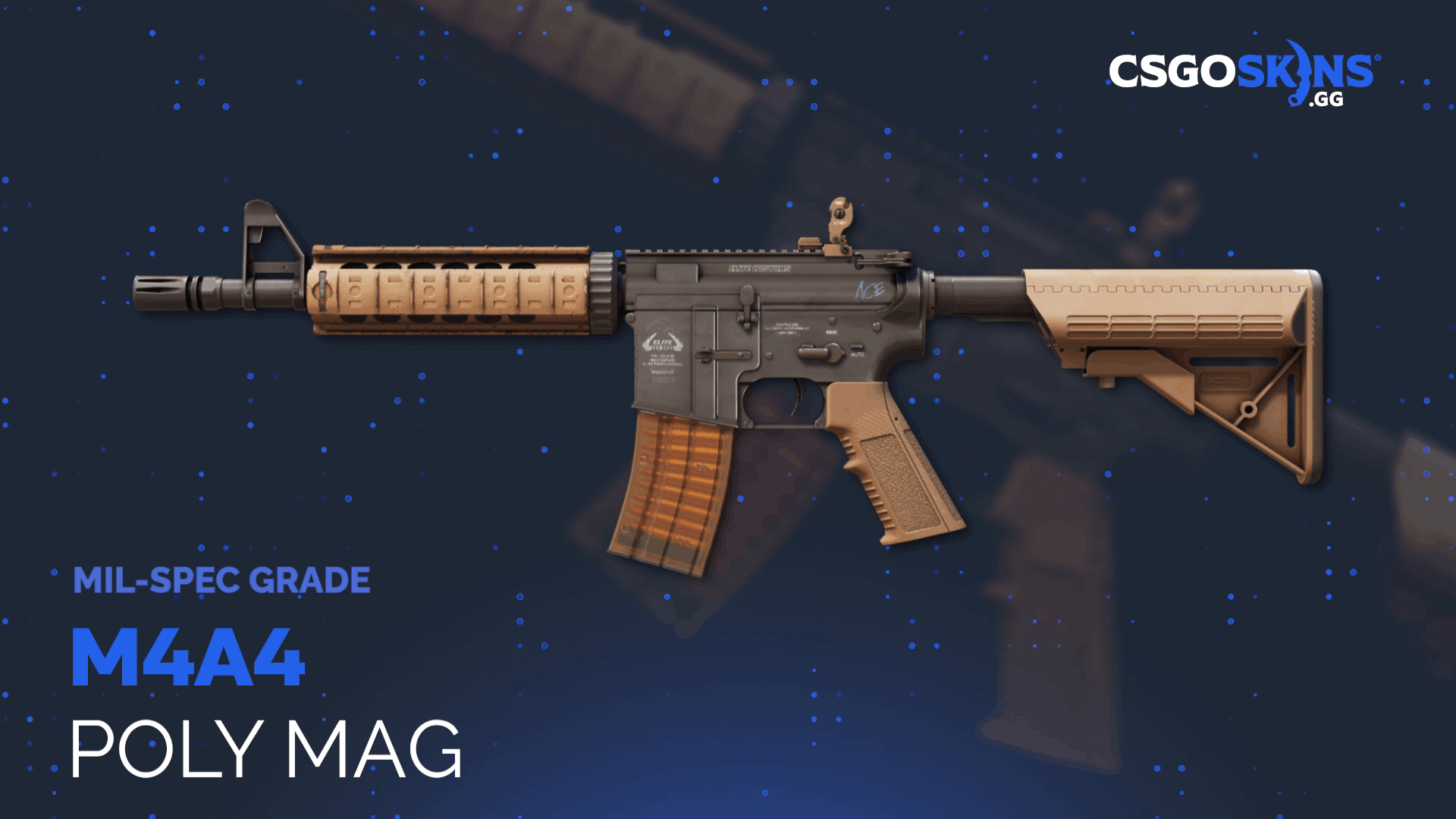 M4A4 | Poly Mag Gameplay Showcase