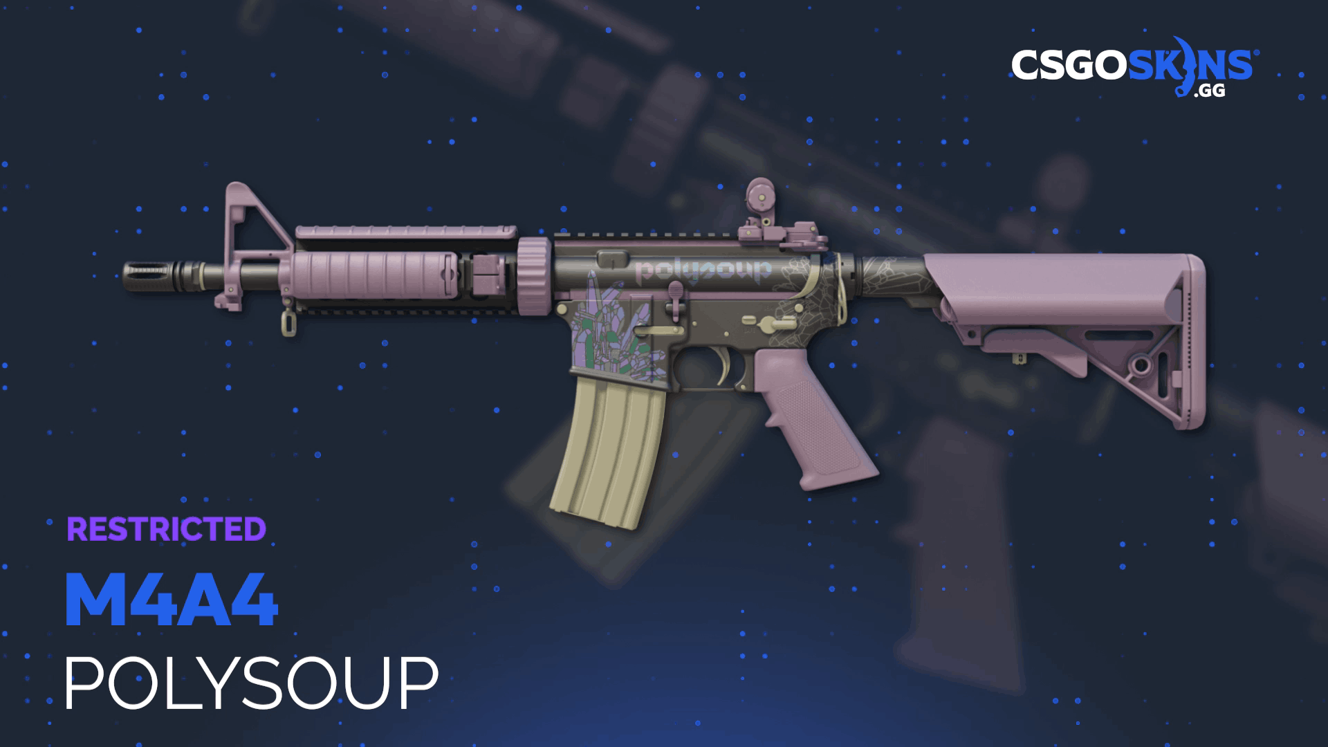 M4A4 | Polysoup Gameplay Showcase