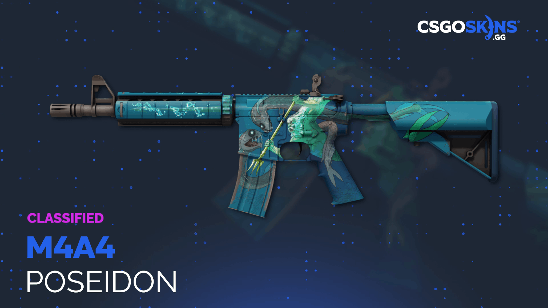 M4A4 | Poseidon Gameplay Showcase