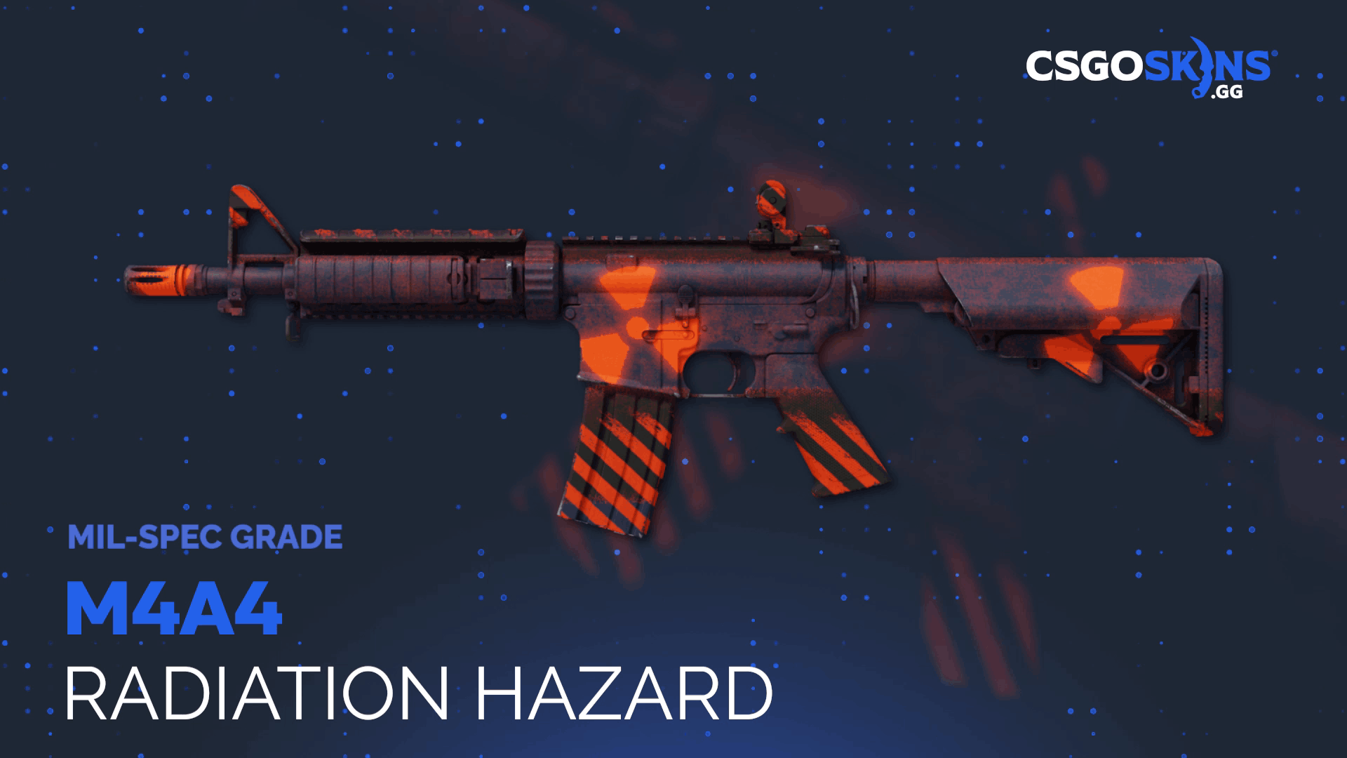 M4A4 | Radiation Hazard Gameplay Showcase