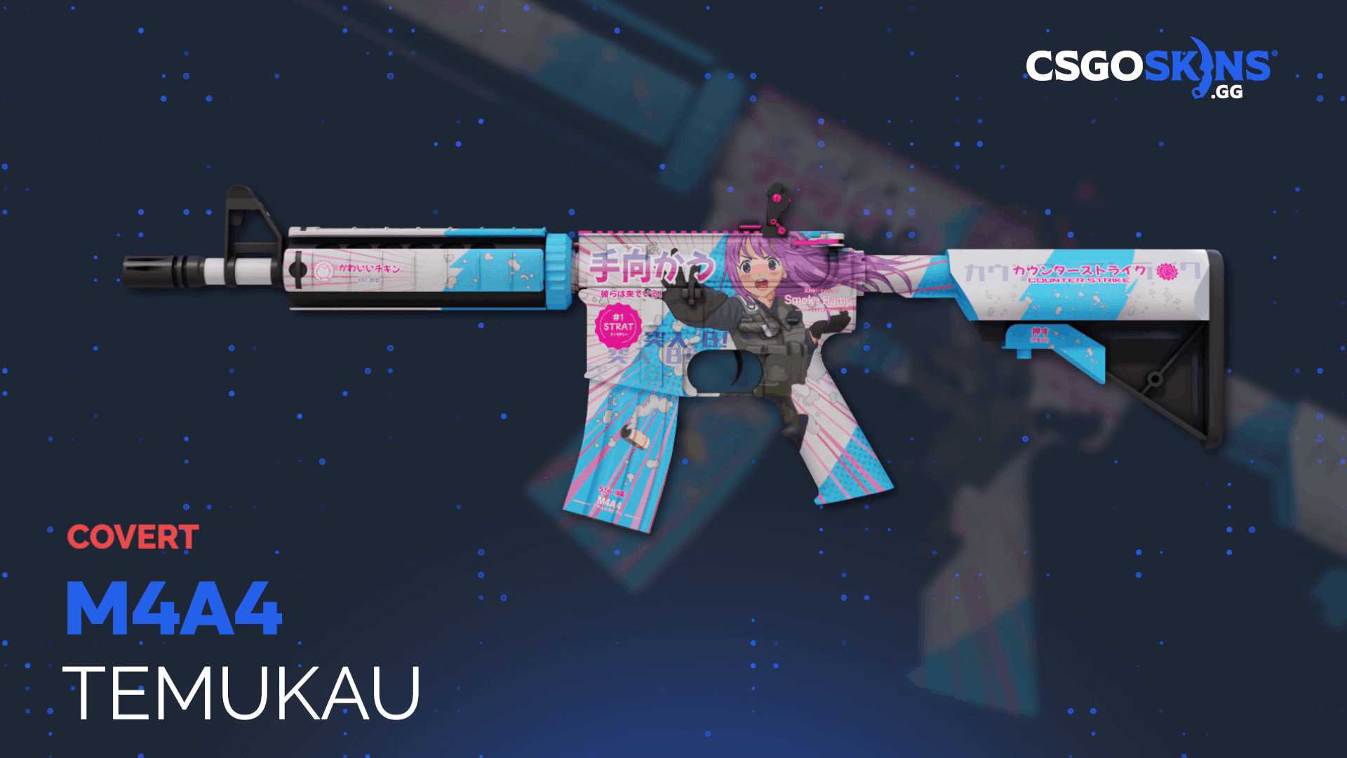 M4A4 | Temukau Gameplay Showcase