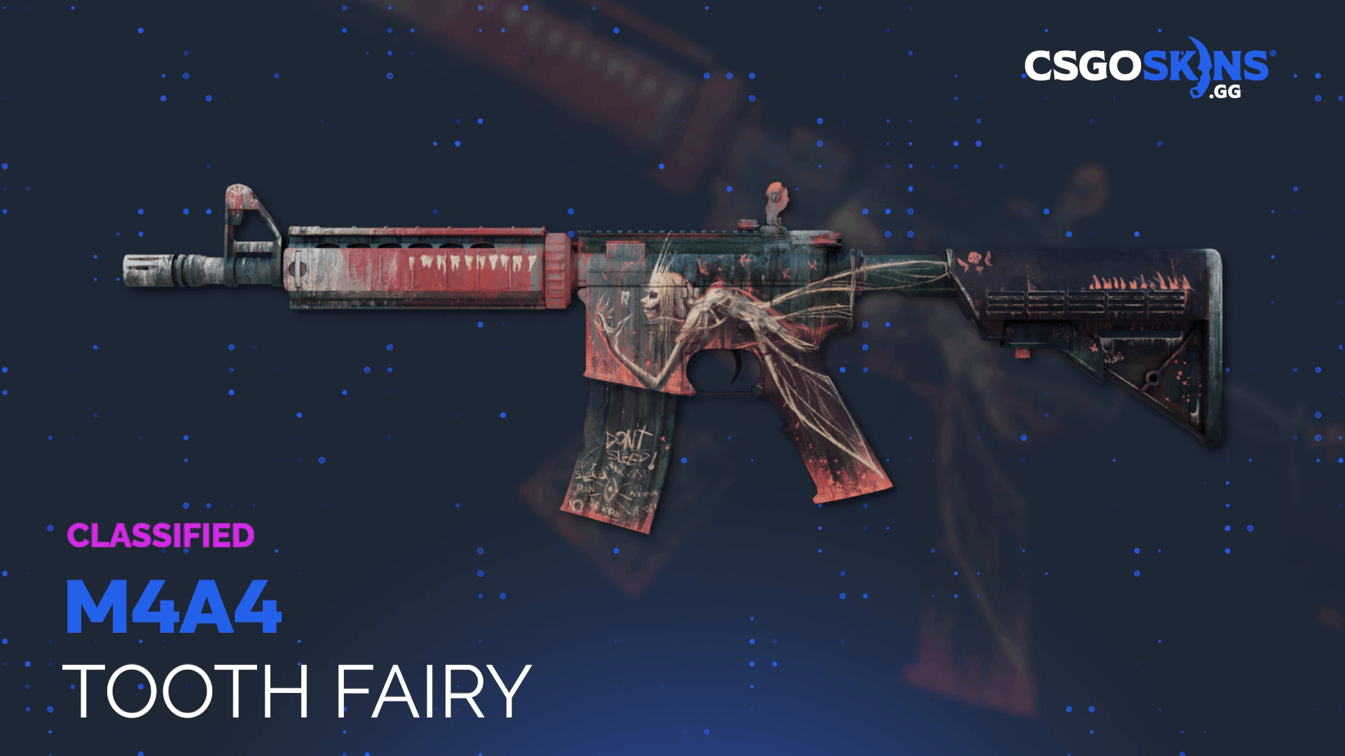 M4A4 | Tooth Fairy Gameplay Showcase