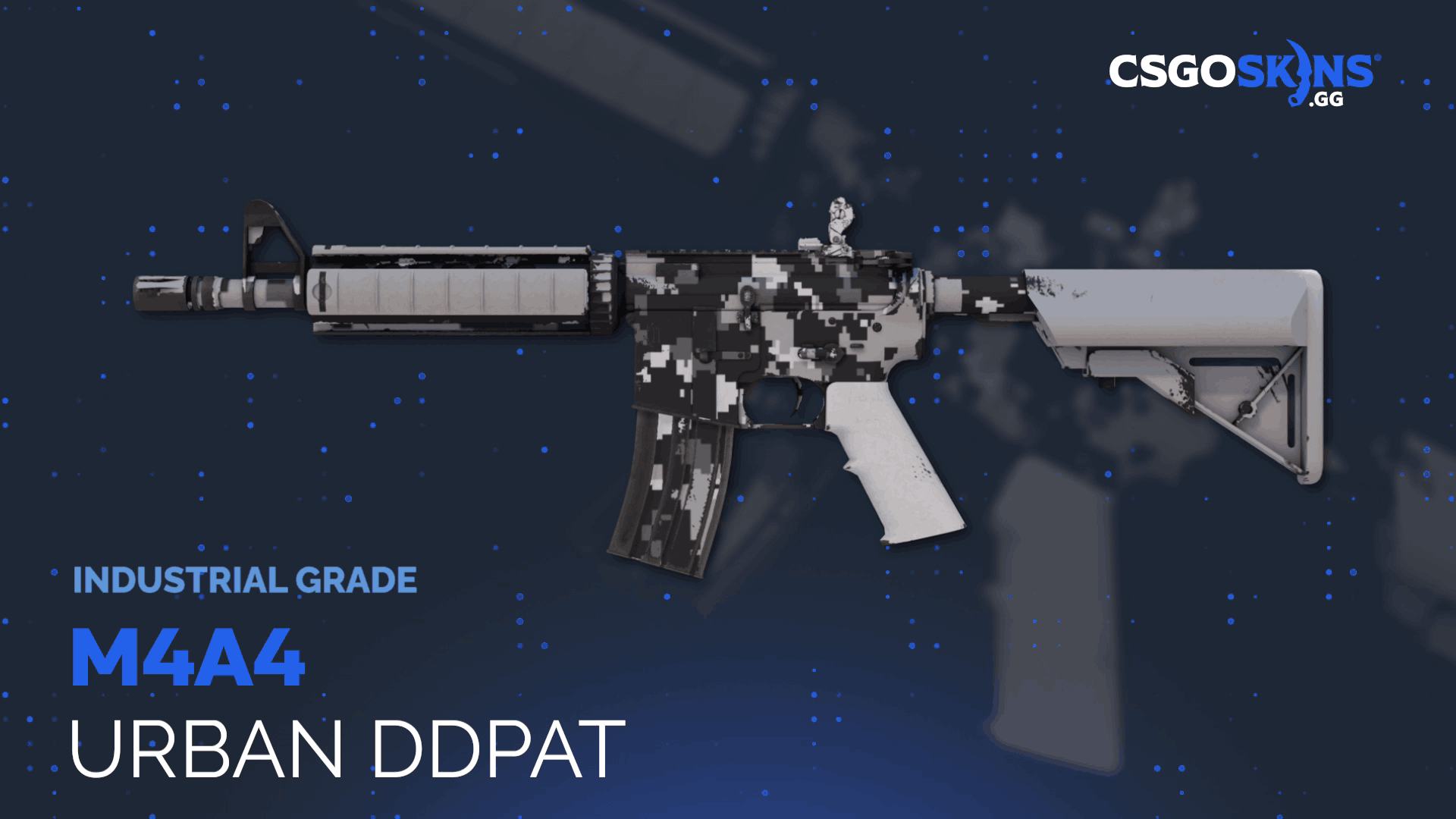 M4A4 | Urban DDPAT Gameplay Showcase