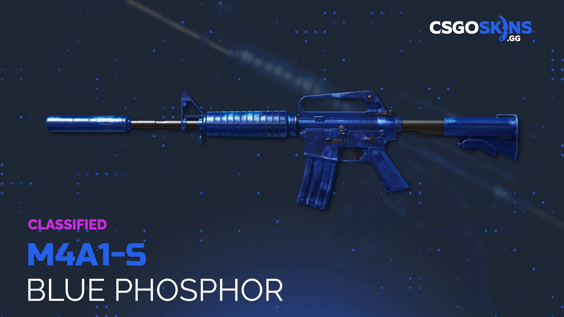 M4A1-S | Blue Phosphor Gameplay Showcase