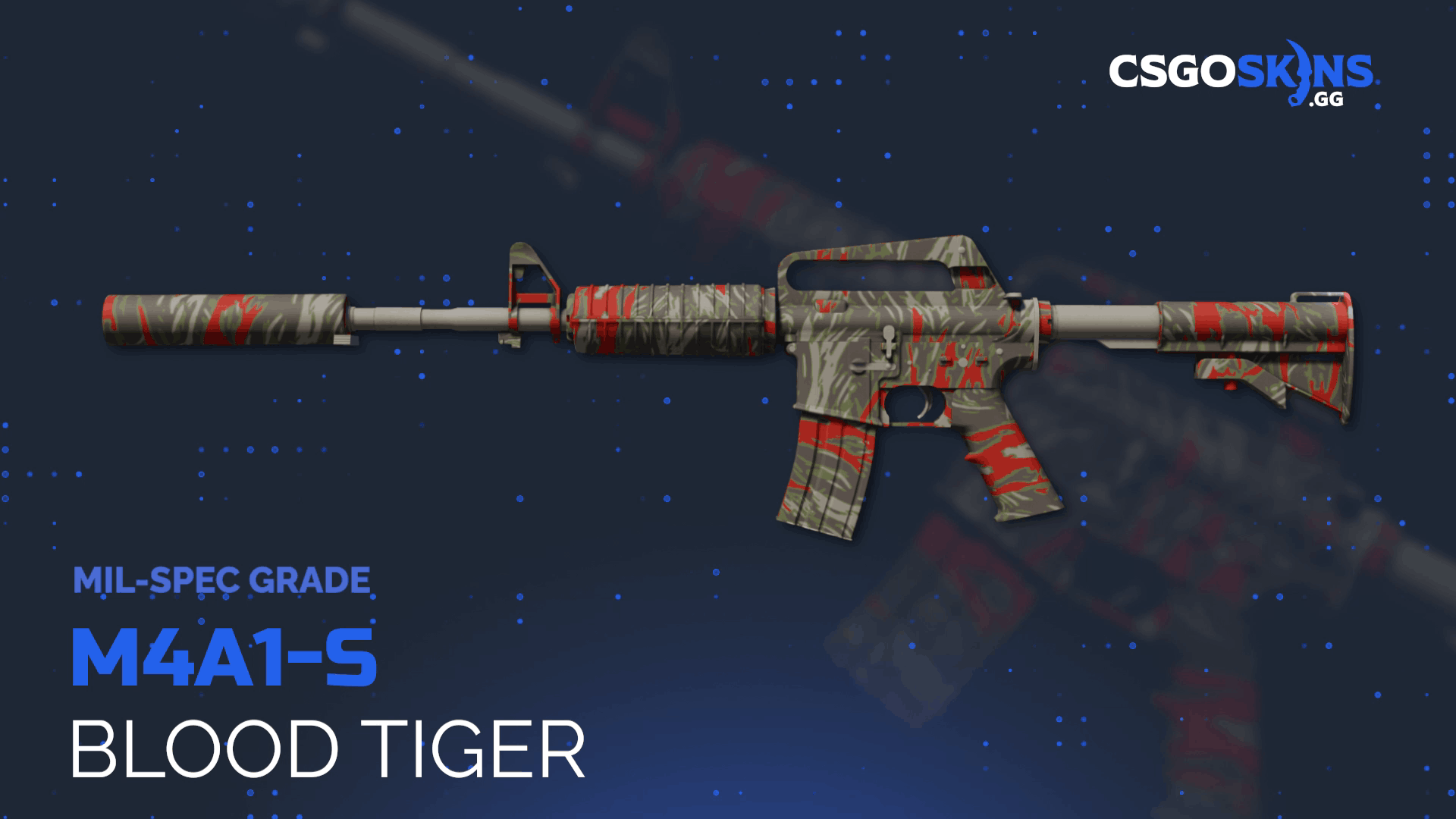 M4A1-S | Blood Tiger Gameplay Showcase