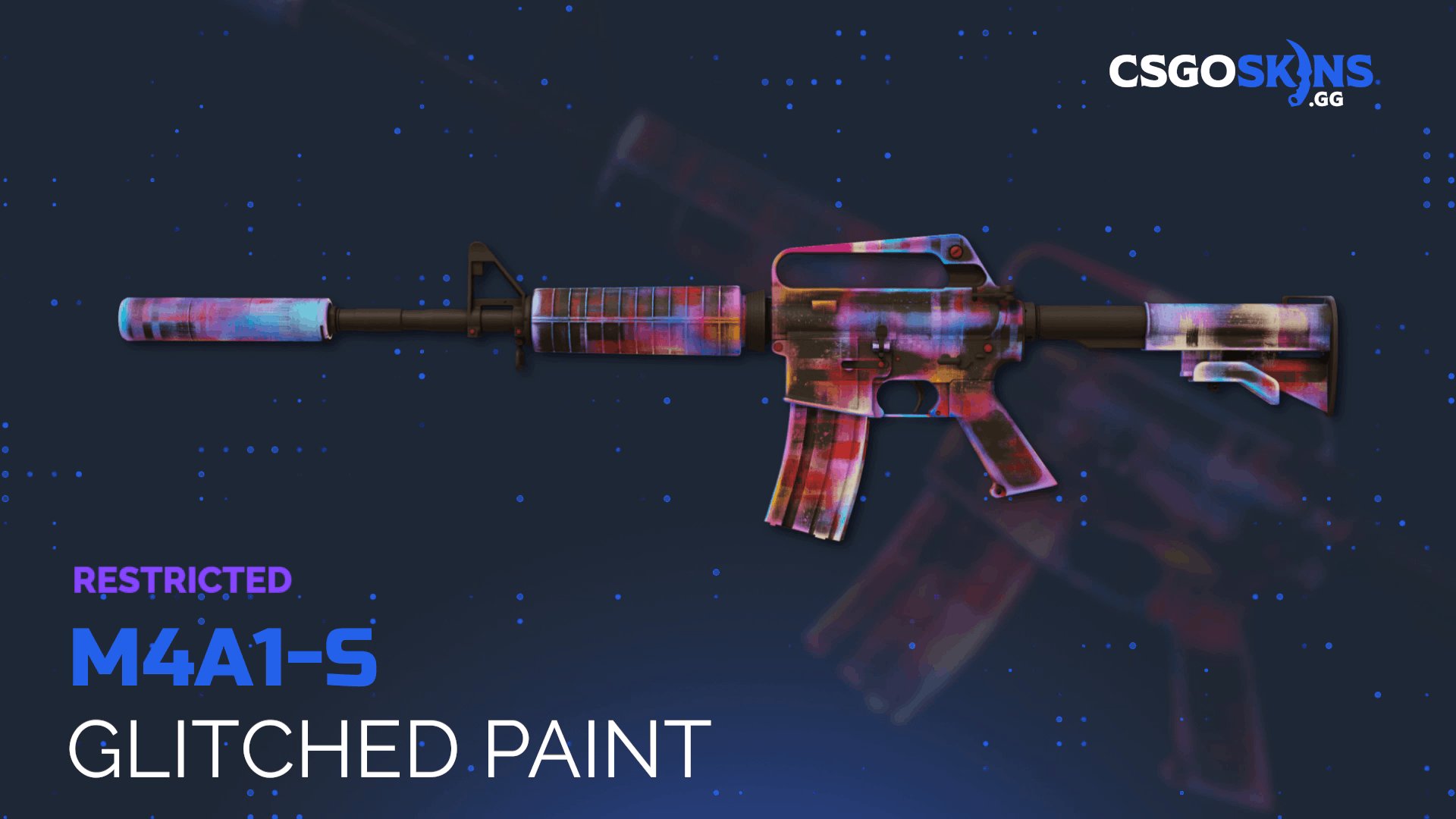 M4A1-S | Glitched Paint Gameplay Showcase