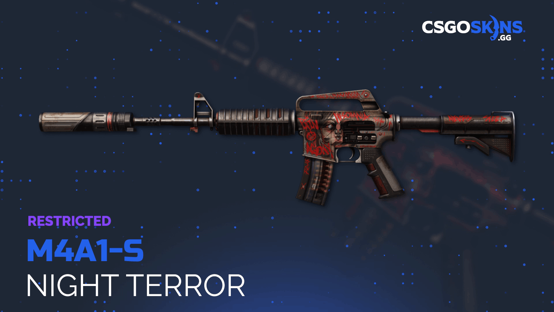 M4A1-S | Night Terror Gameplay Showcase