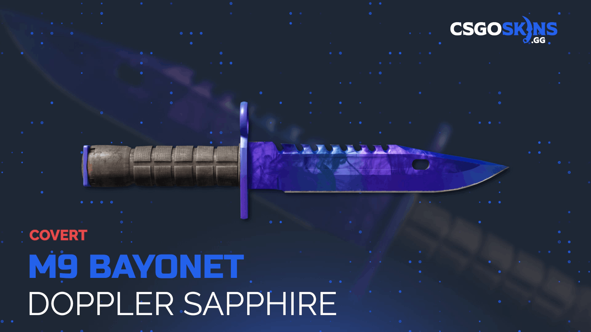 ★ M9 Bayonet | Doppler Sapphire Gameplay Showcase