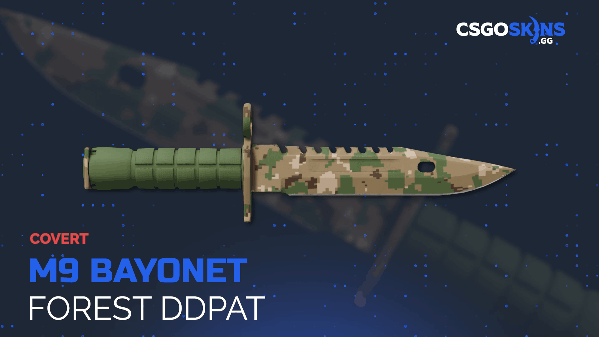 ★ M9 Bayonet | Forest DDPAT Gameplay Showcase