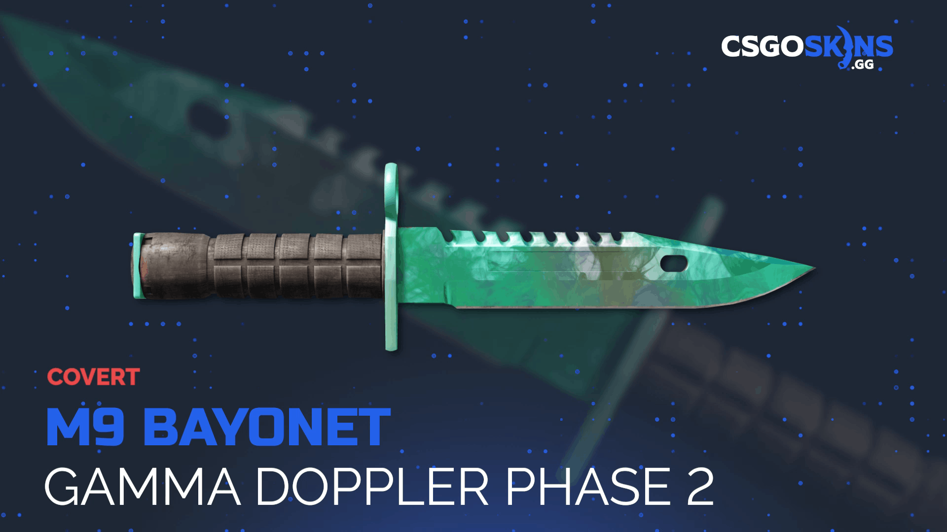 ★ M9 Bayonet | Gamma Doppler Phase 2 Gameplay Showcase