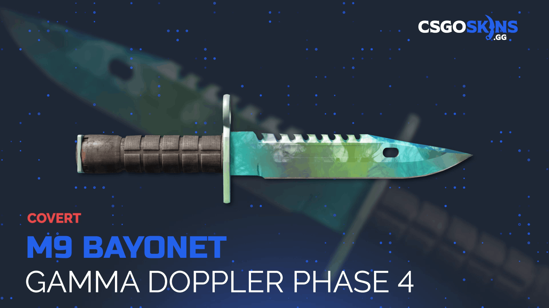 ★ M9 Bayonet | Gamma Doppler Phase 4 Gameplay Showcase