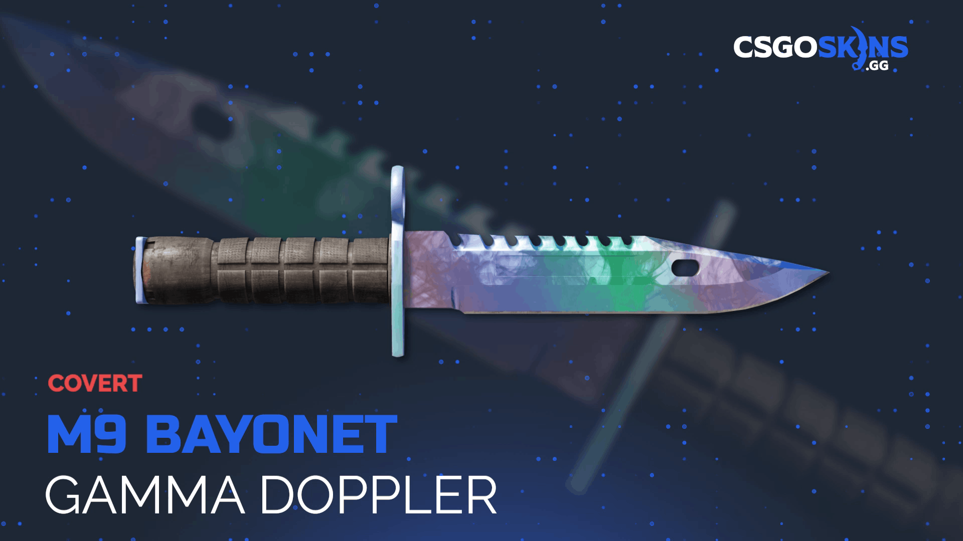 ★ M9 Bayonet | Gamma Doppler Gameplay Showcase