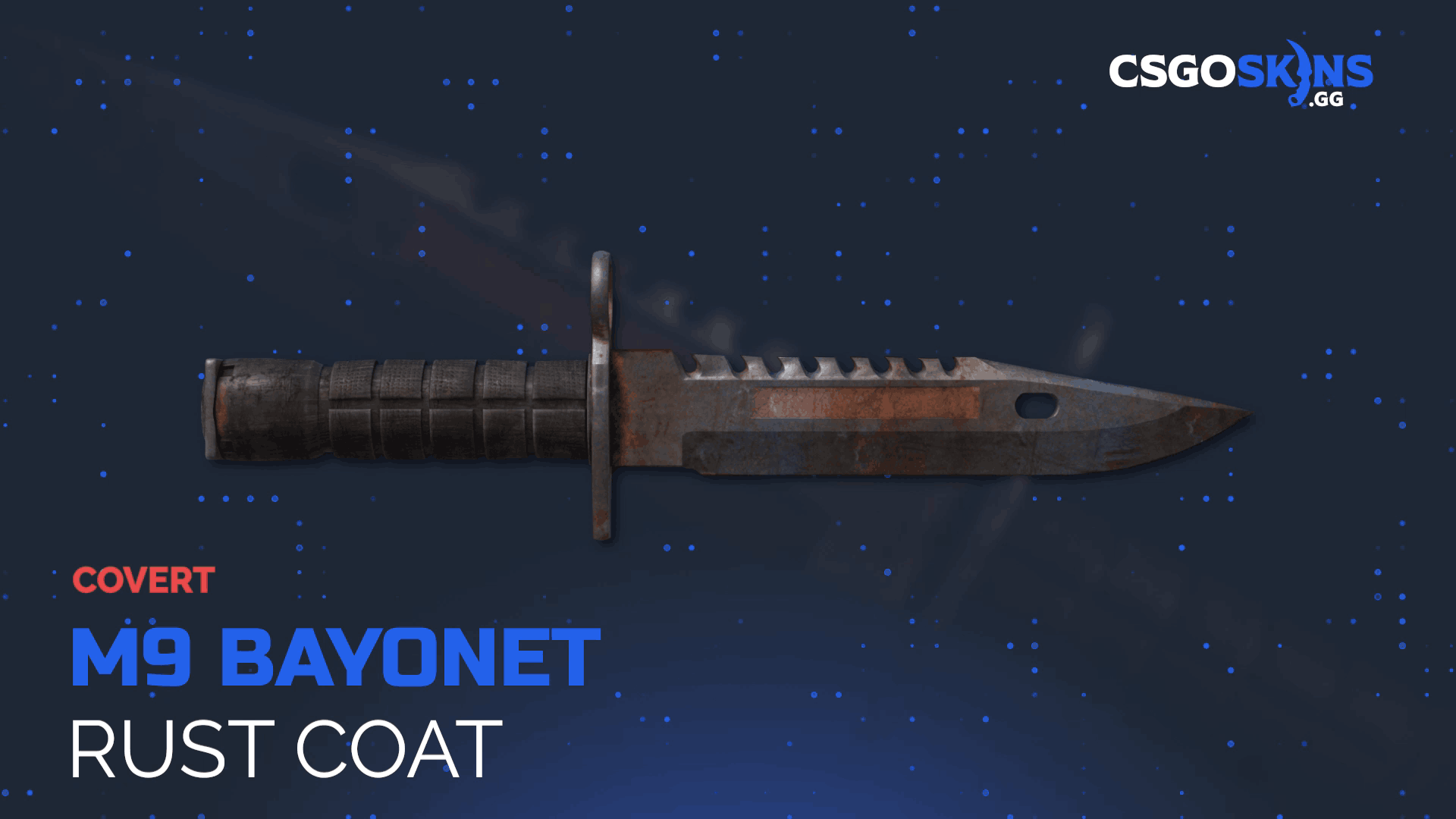 ★ M9 Bayonet | Rust Coat Gameplay Showcase