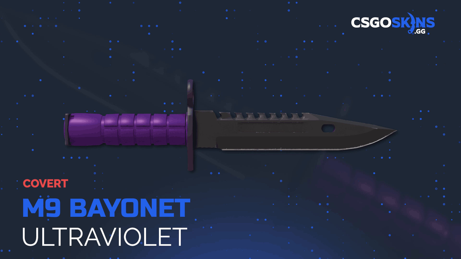 ★ M9 Bayonet | Ultraviolet Gameplay Showcase