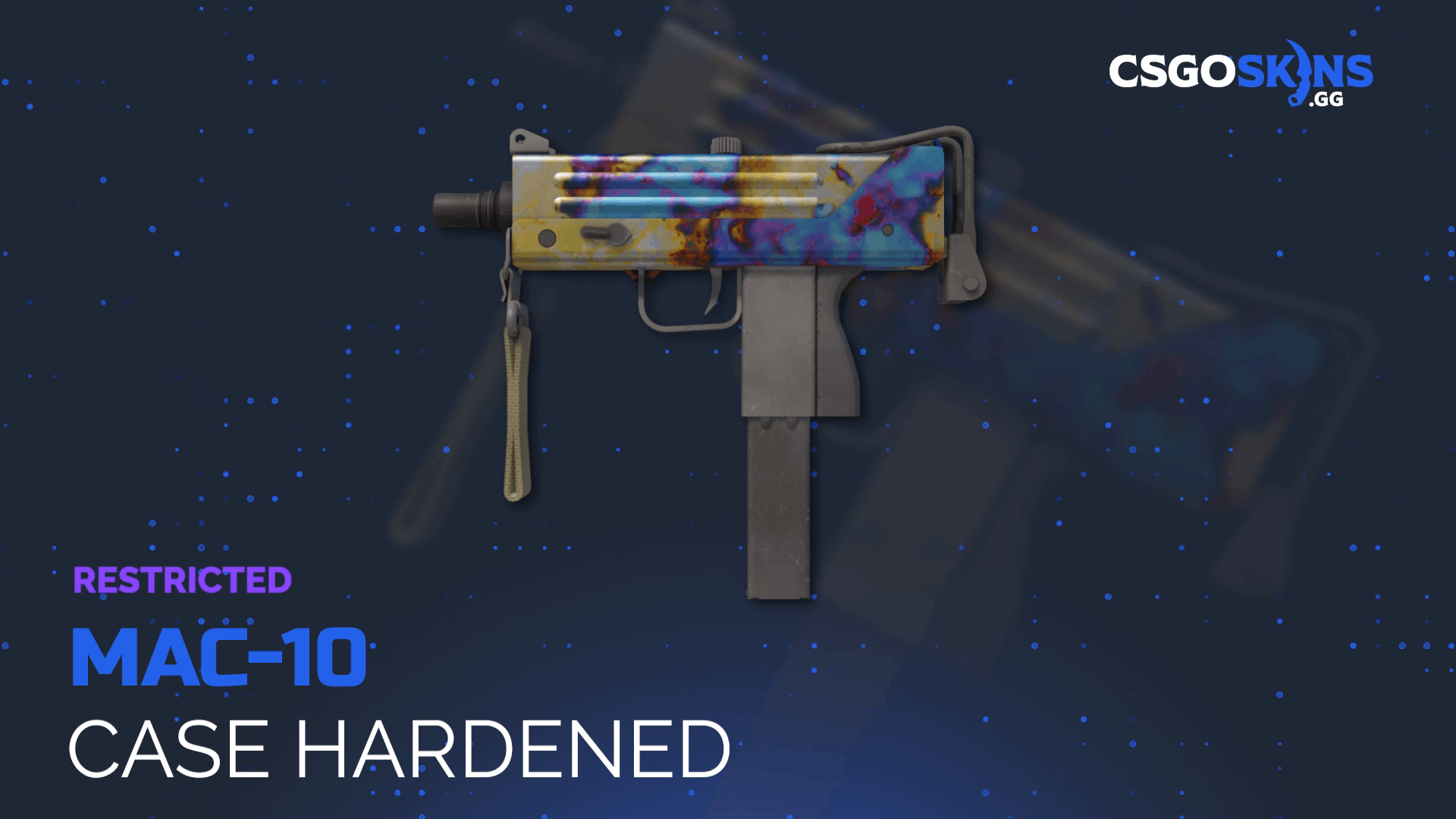 MAC-10 | Case Hardened Gameplay Showcase