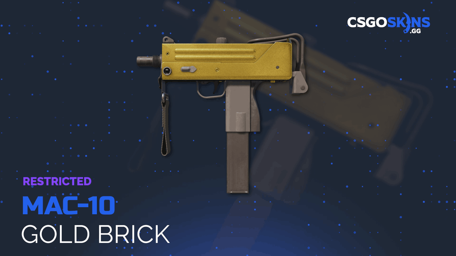 MAC-10 | Gold Brick Gameplay Showcase