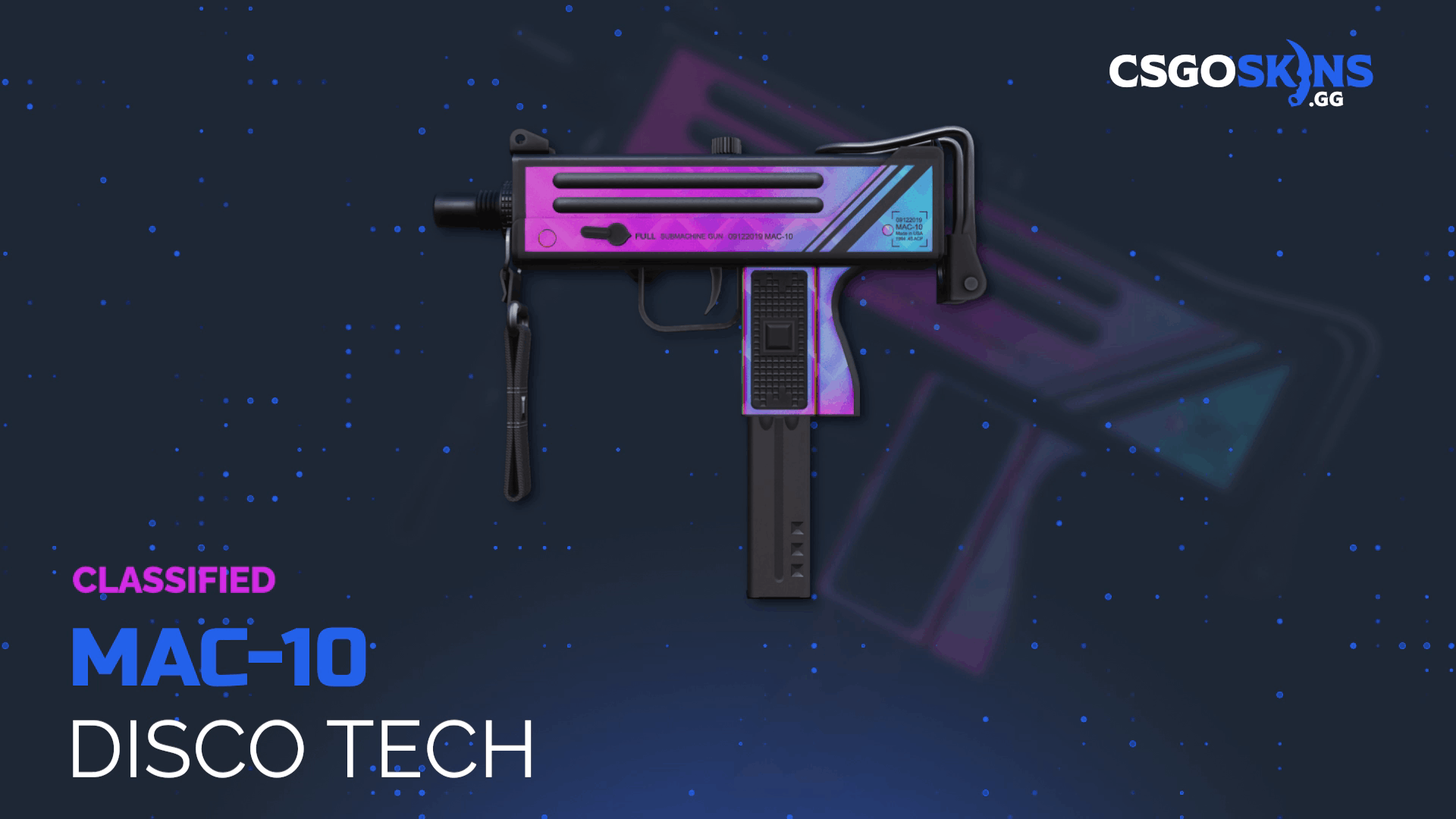 MAC-10 | Disco Tech Gameplay Showcase
