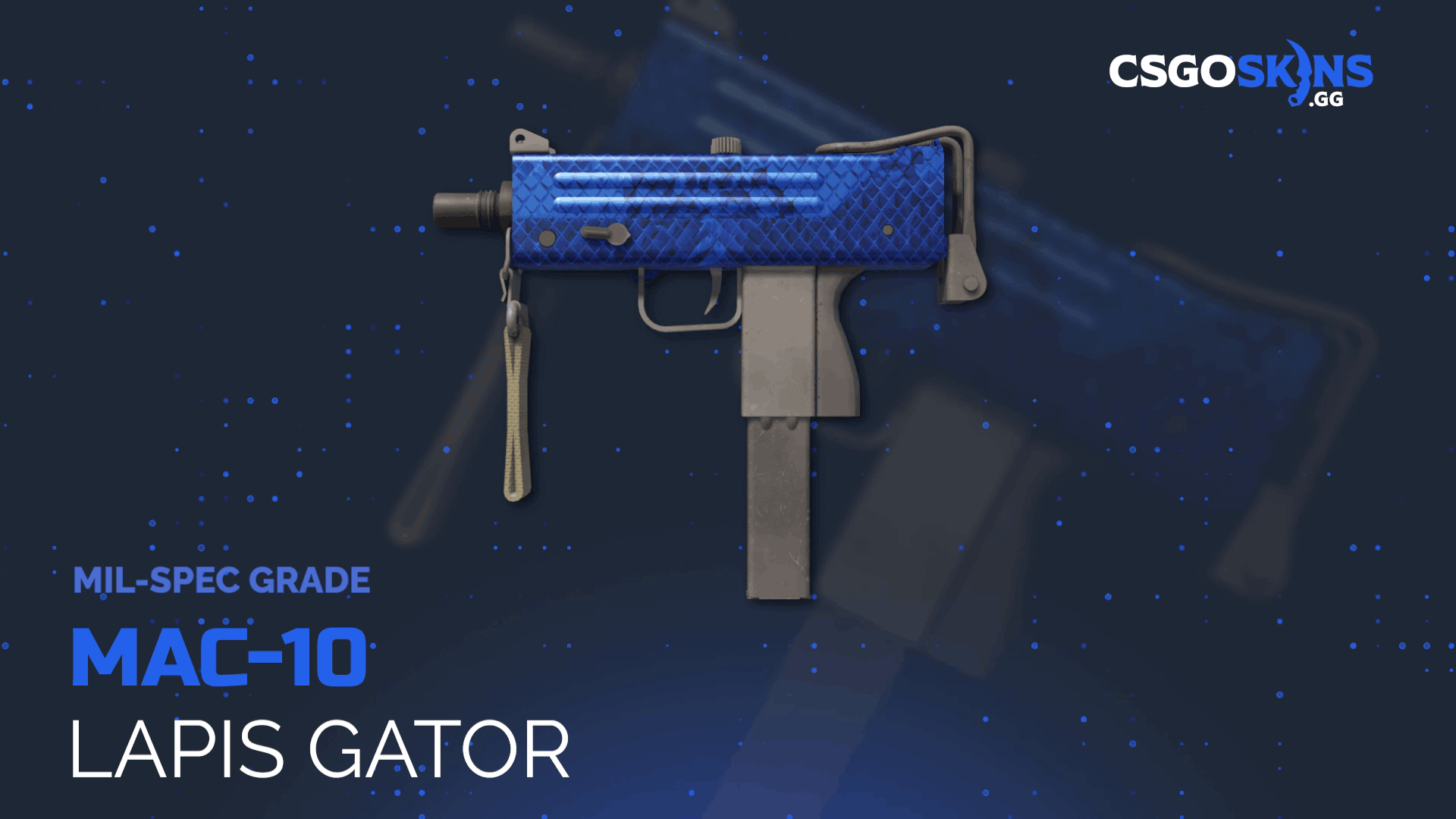 MAC-10 | Lapis Gator Gameplay Showcase