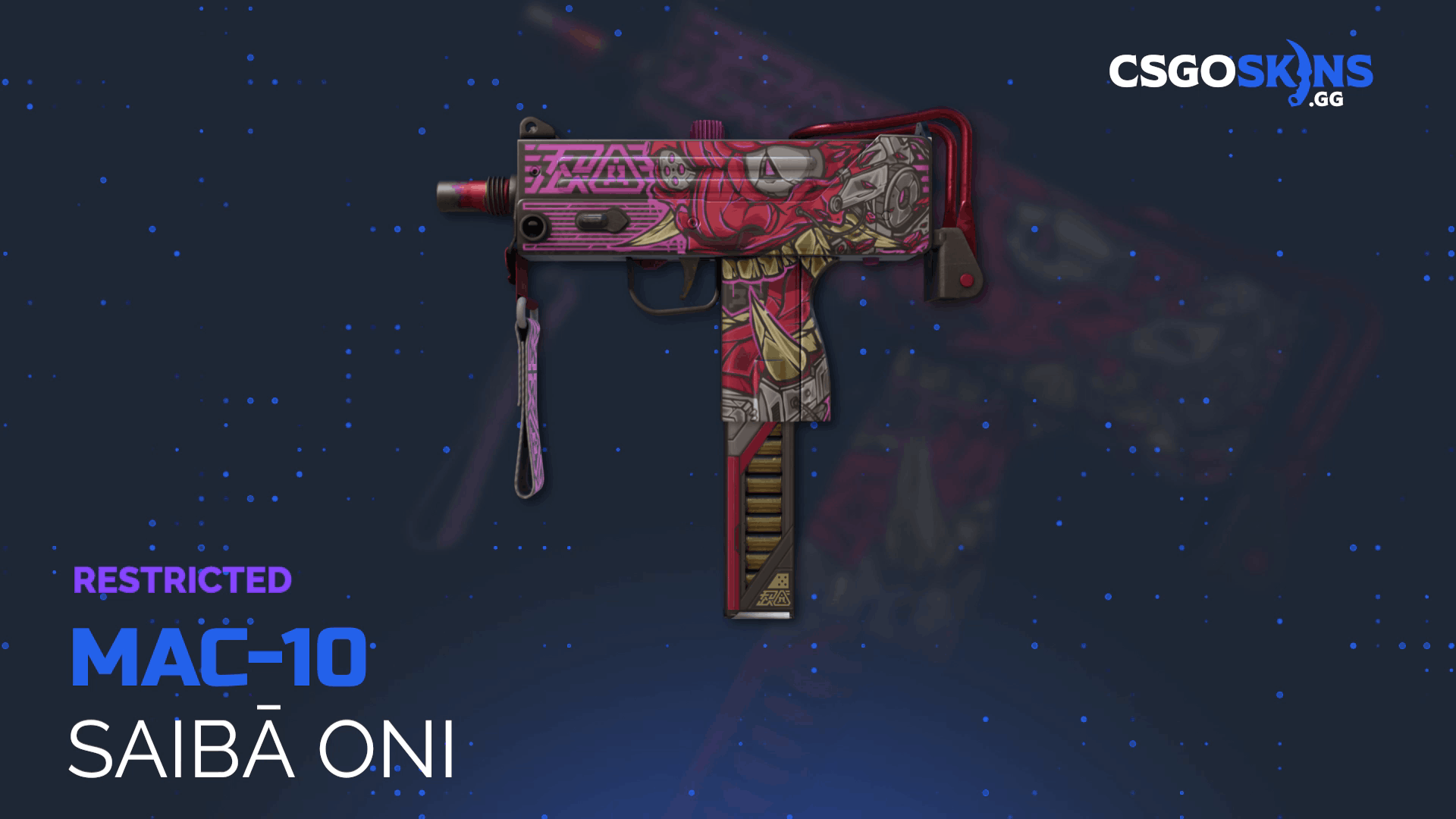 MAC-10 | Saibā Oni Gameplay Showcase