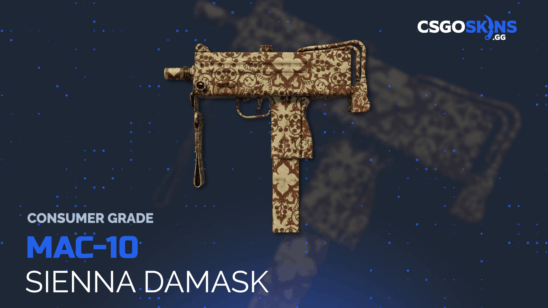 MAC-10 | Sienna Damask Gameplay Showcase