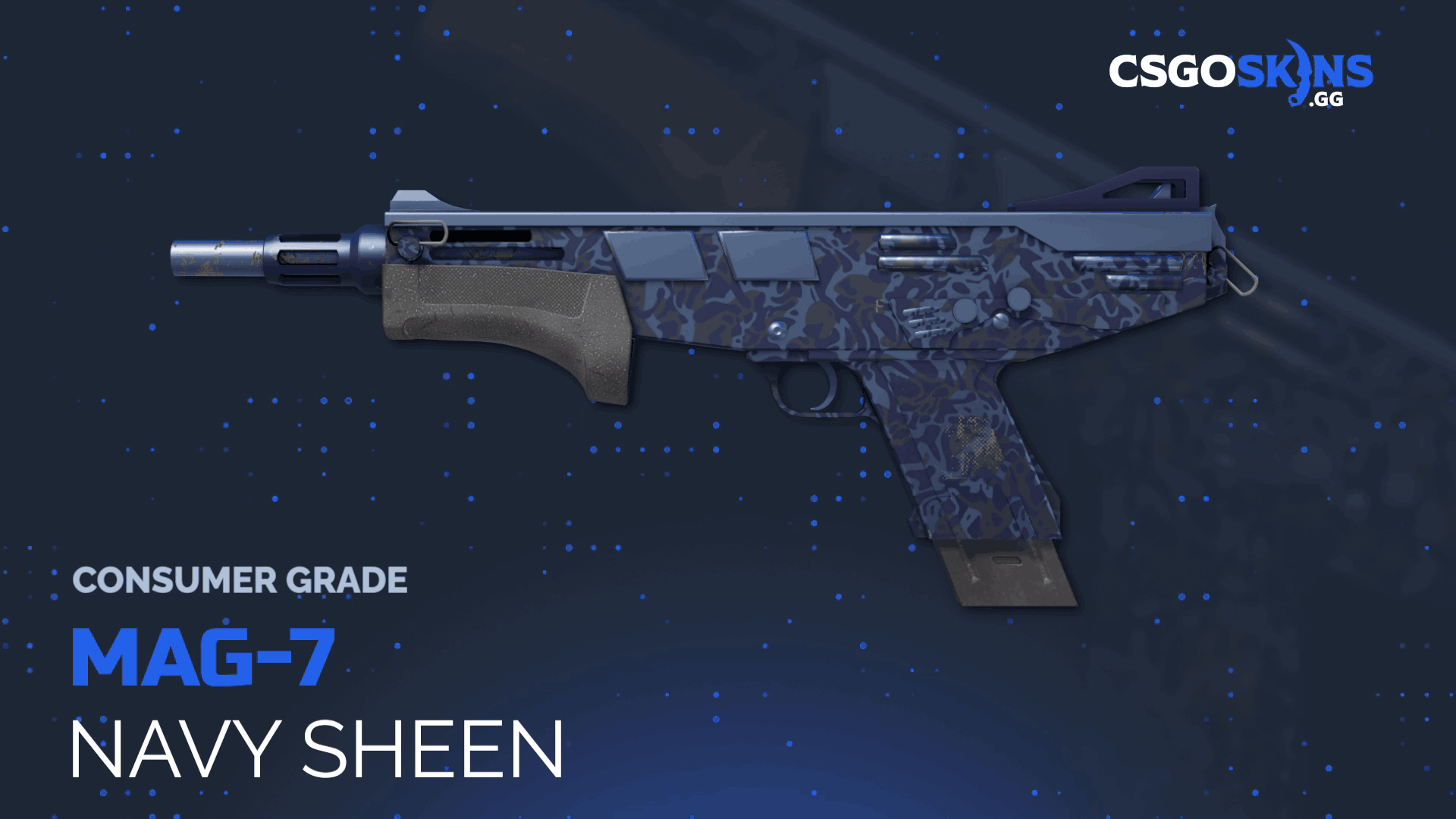 MAG-7 | Navy Sheen Gameplay Showcase