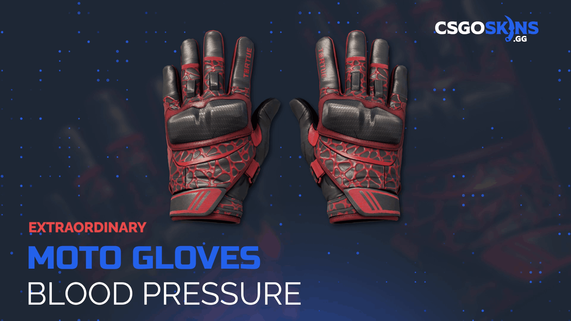 ★ Moto Gloves | Blood Pressure Gameplay Showcase