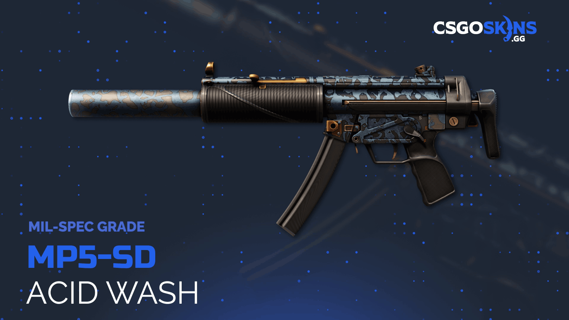 MP5-SD | Acid Wash Gameplay Showcase
