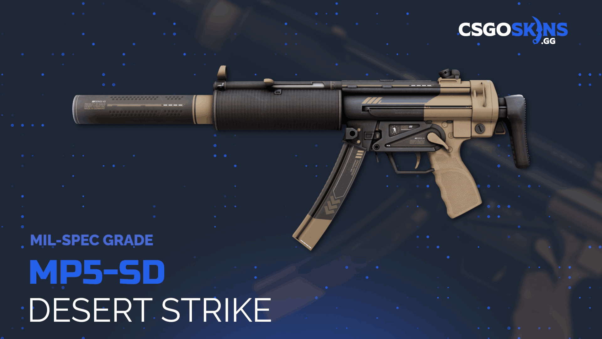 MP5-SD | Desert Strike Gameplay Showcase