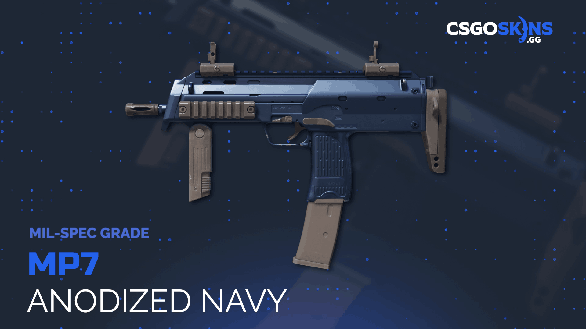 MP7 | Anodized Navy Gameplay Showcase