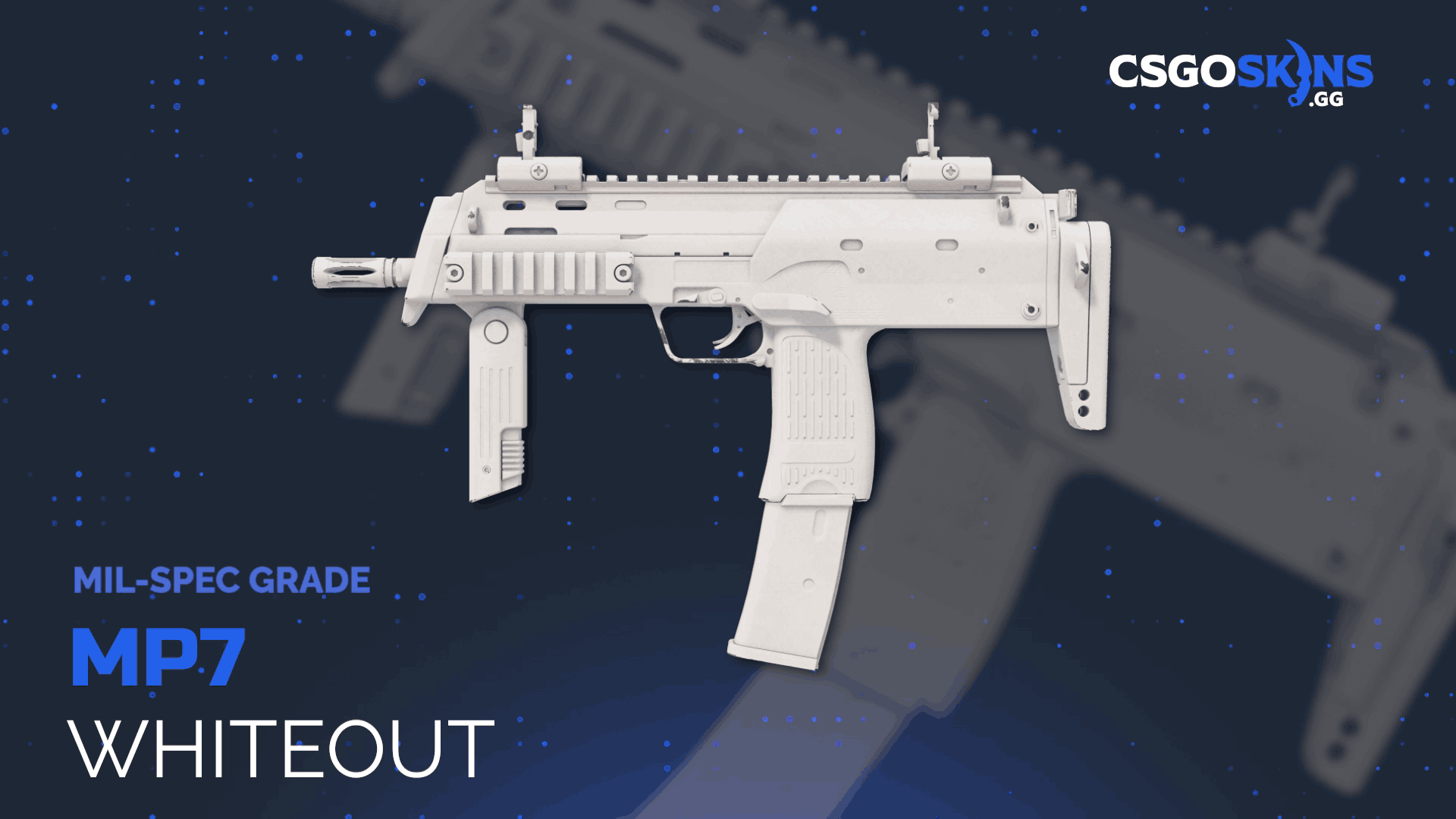 MP7 | Whiteout Gameplay Showcase